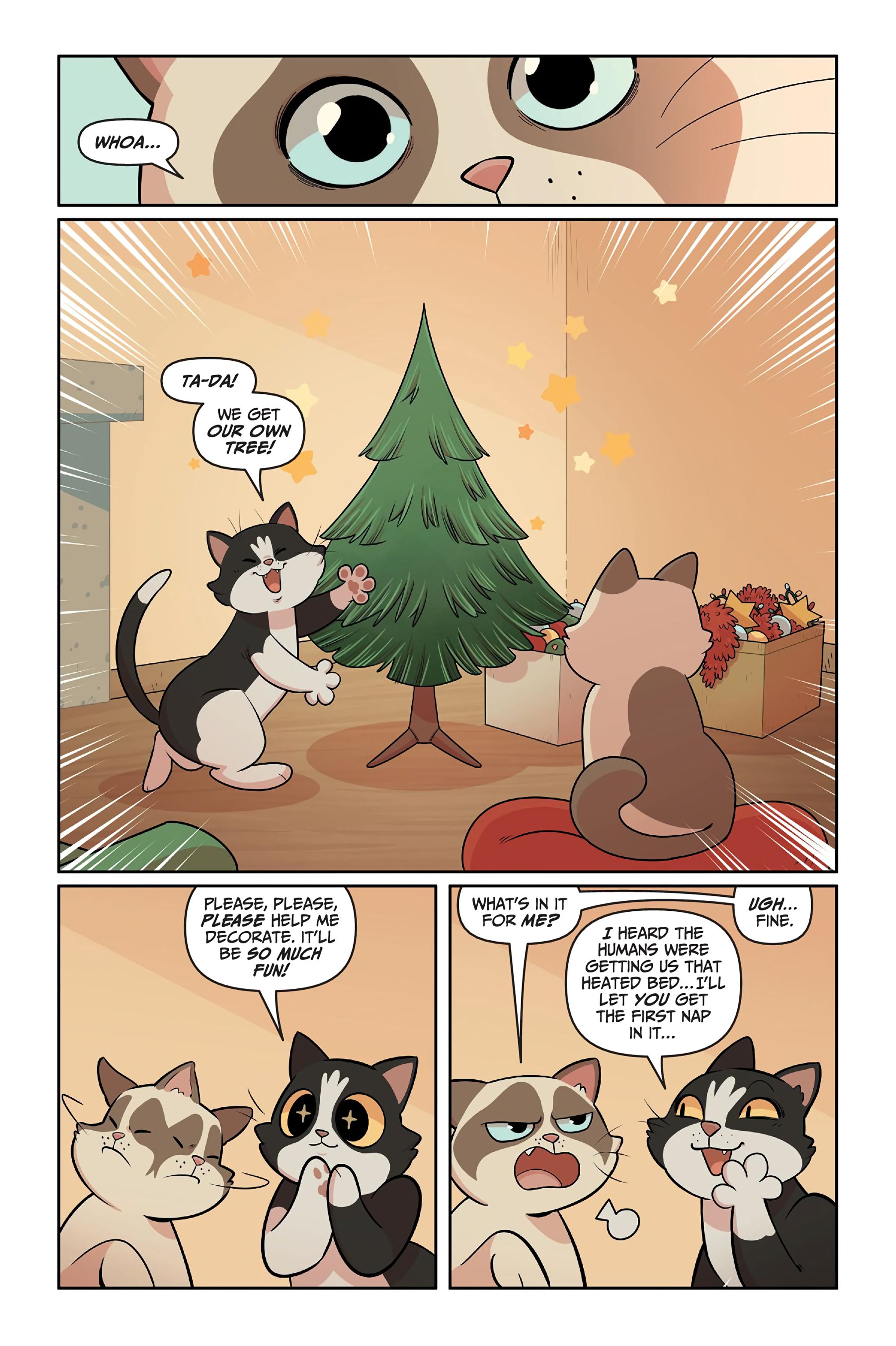 Read online Grumpy Cat: The Grumpus and Other Horrible Holiday Tales comic -  Issue # TPB - 67
