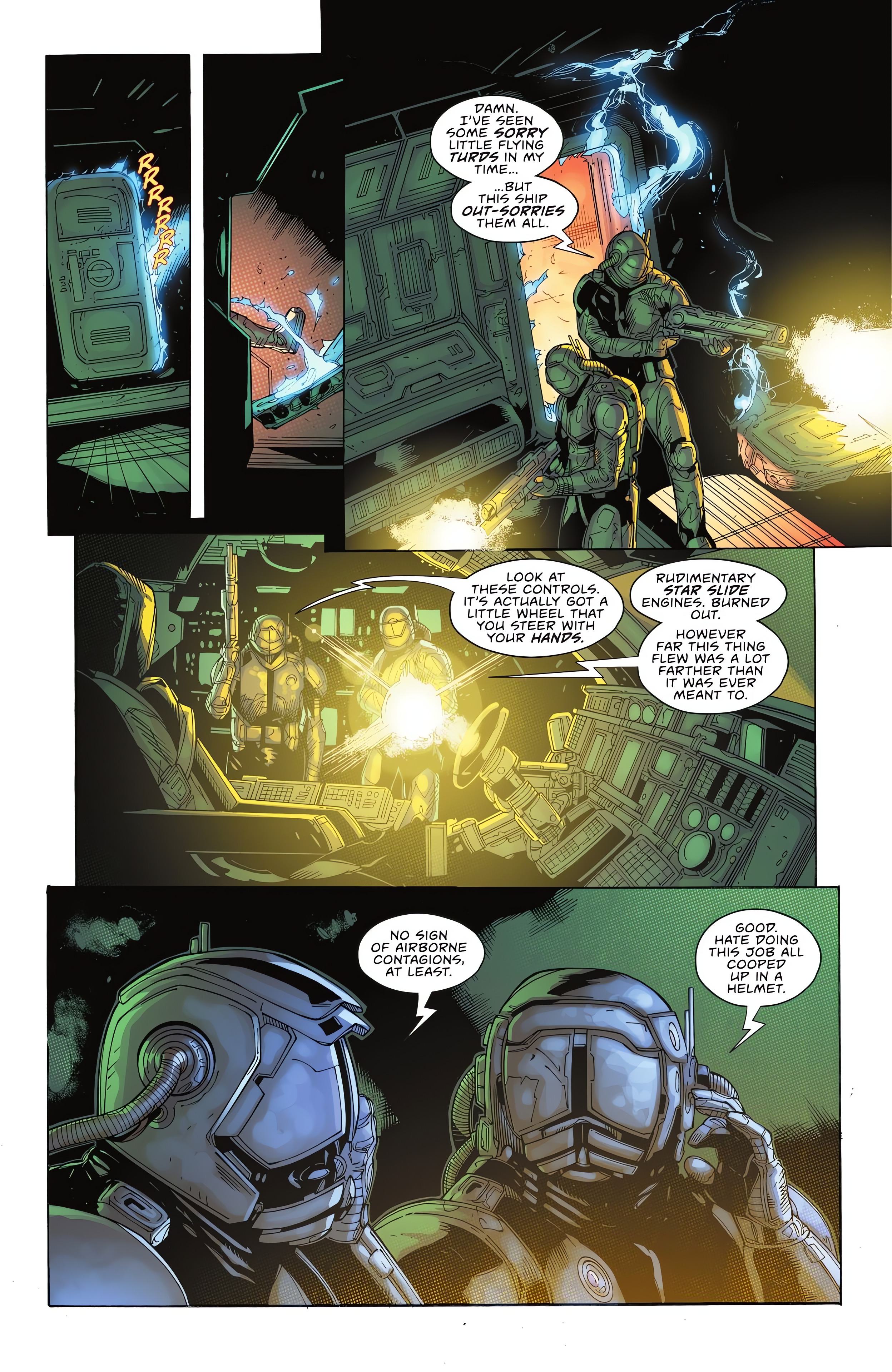 Read online Batman Off-World comic -  Issue #1 - 4