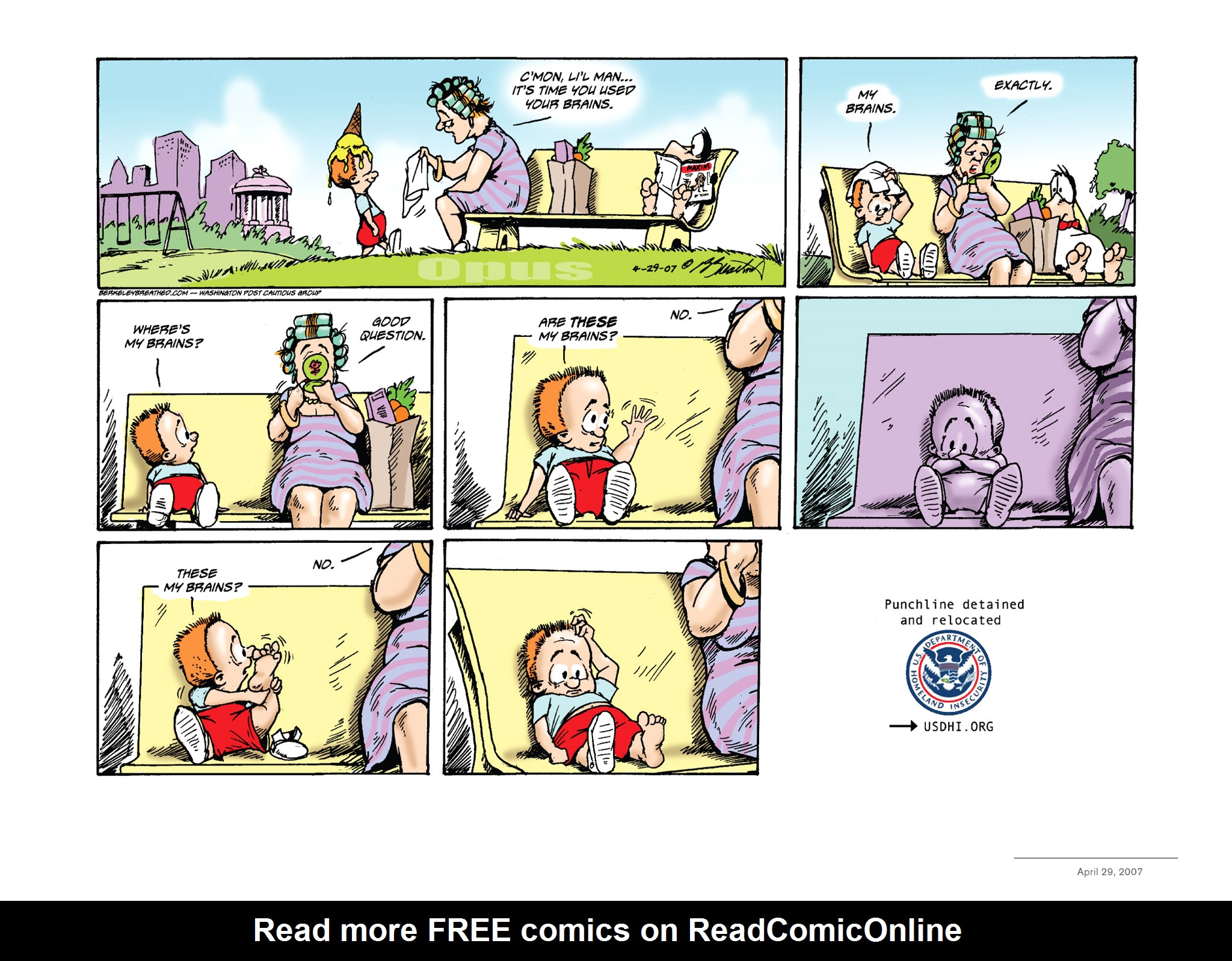 Read online Opus Complete Sunday Strips From 2003-2008 comic -  Issue # TPB (Part 2) - 86