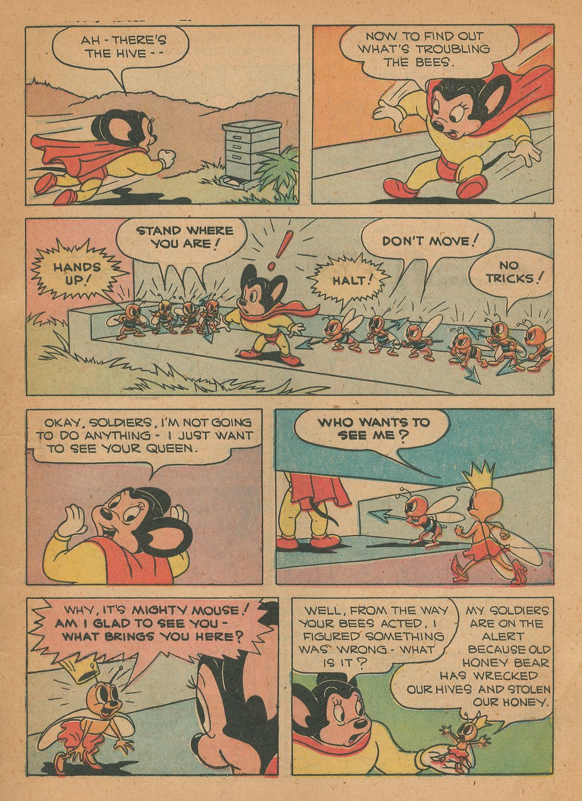 Read online Paul Terry's Mighty Mouse Comics comic -  Issue #24 - 13