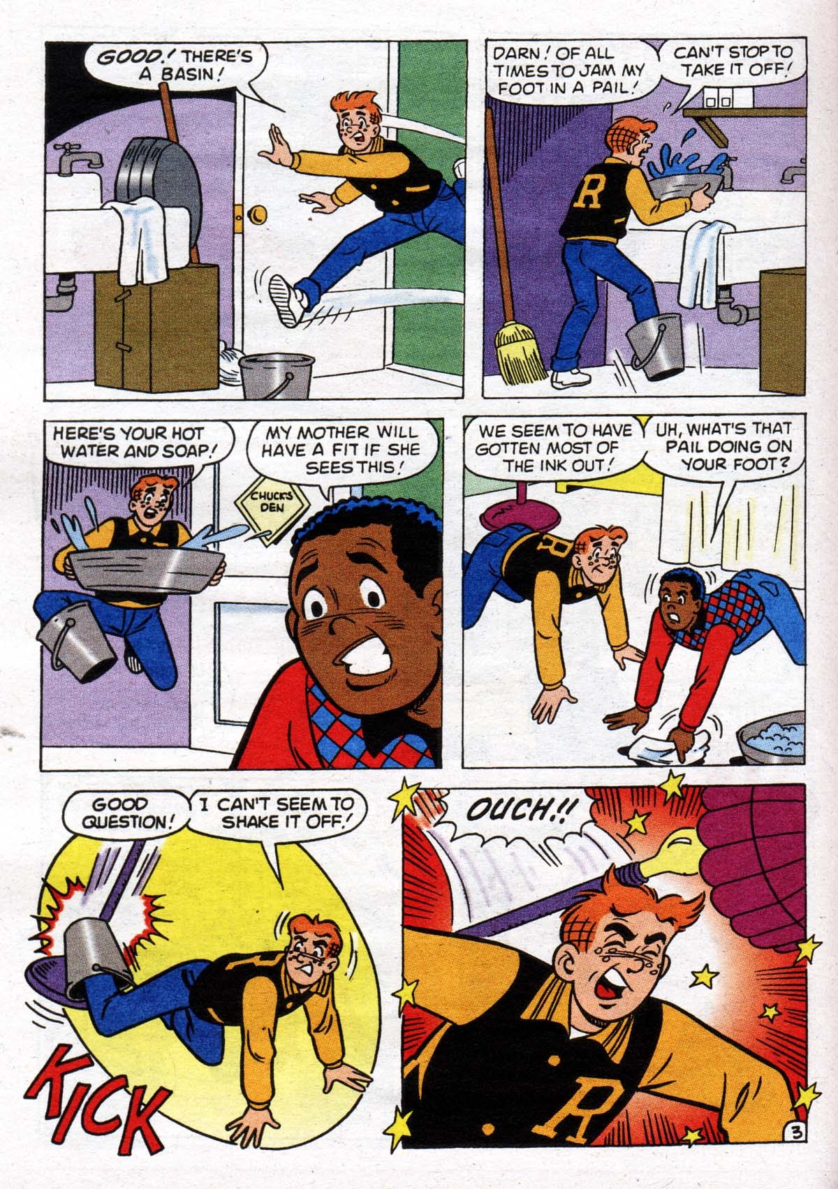 Read online Archie's Double Digest Magazine comic -  Issue #139 - 134