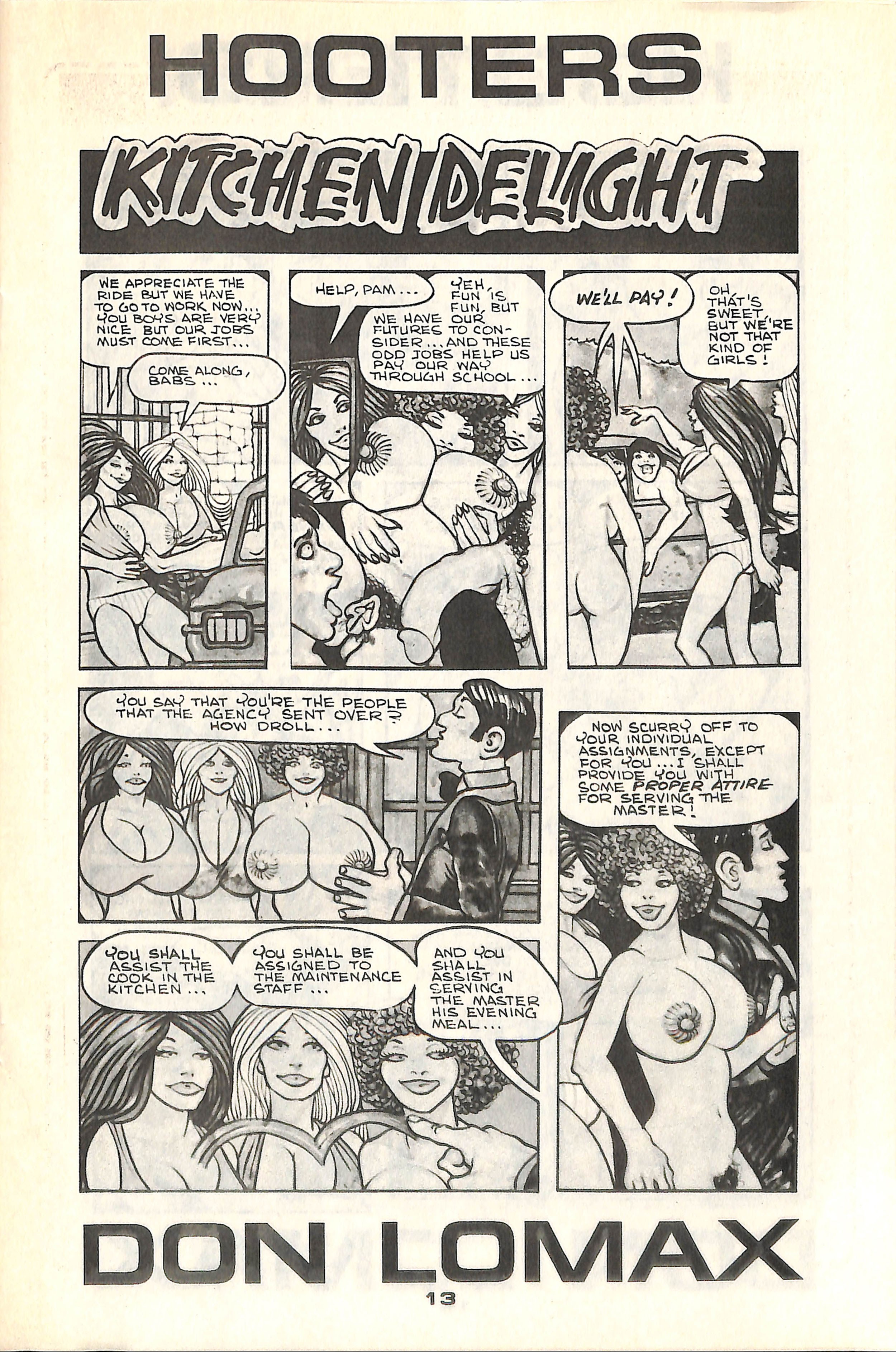 Read online Hooters comic -  Issue #5 - 18