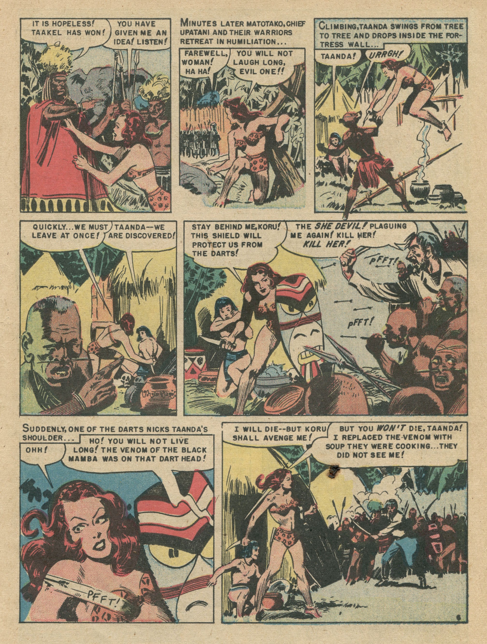 Read online Taanda White Princess of the Jungle comic -  Issue #2 - 15
