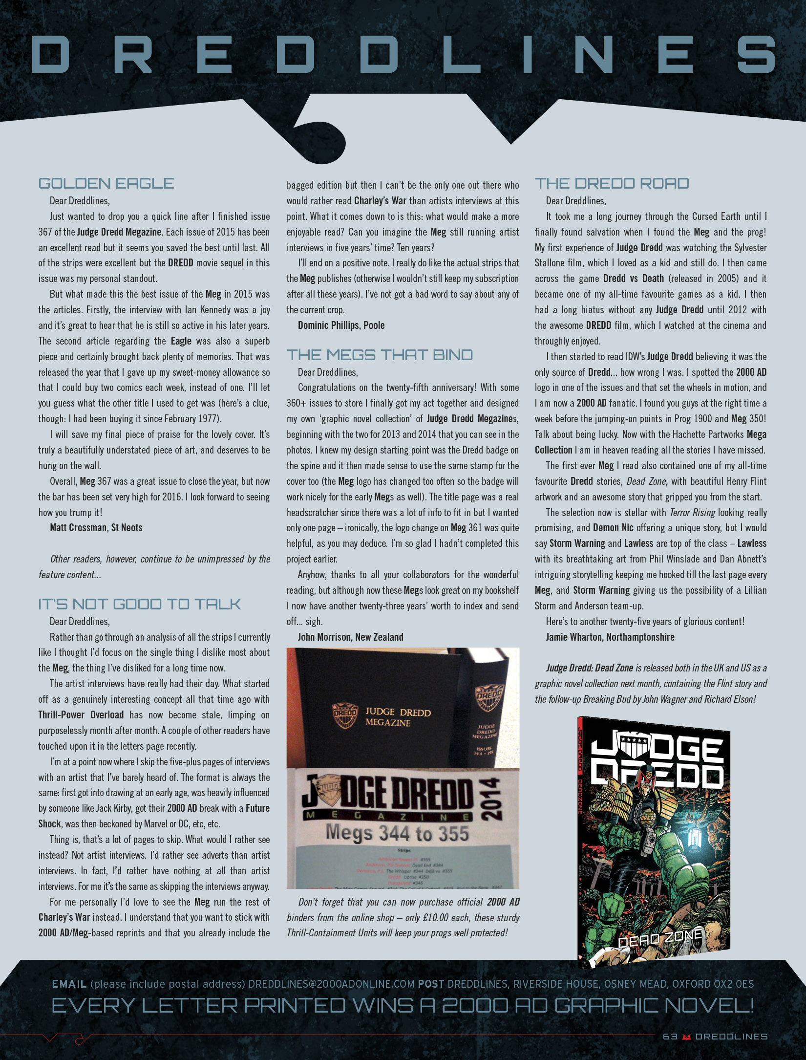 Read online Judge Dredd Megazine (Vol. 5) comic -  Issue #368 - 60