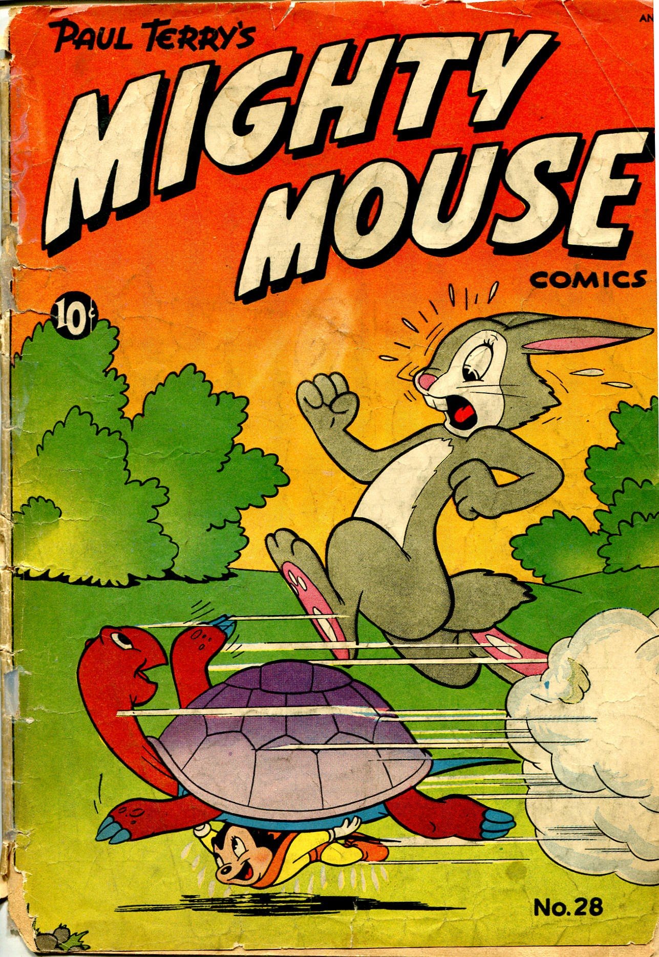 Read online Paul Terry's Mighty Mouse Comics comic -  Issue #28 - 1