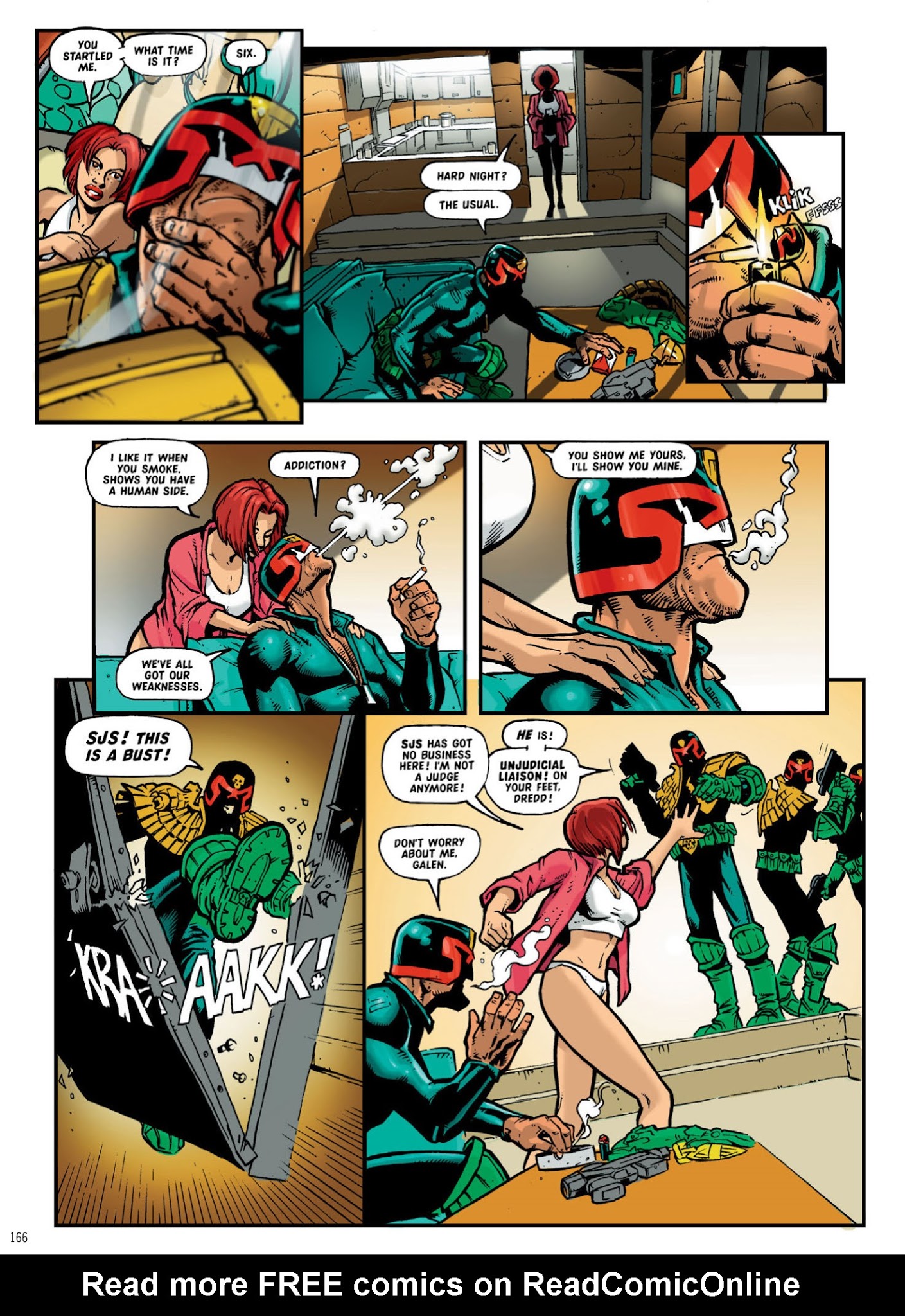 Read online Judge Dredd: The Complete Case Files comic -  Issue # TPB 30 - 168