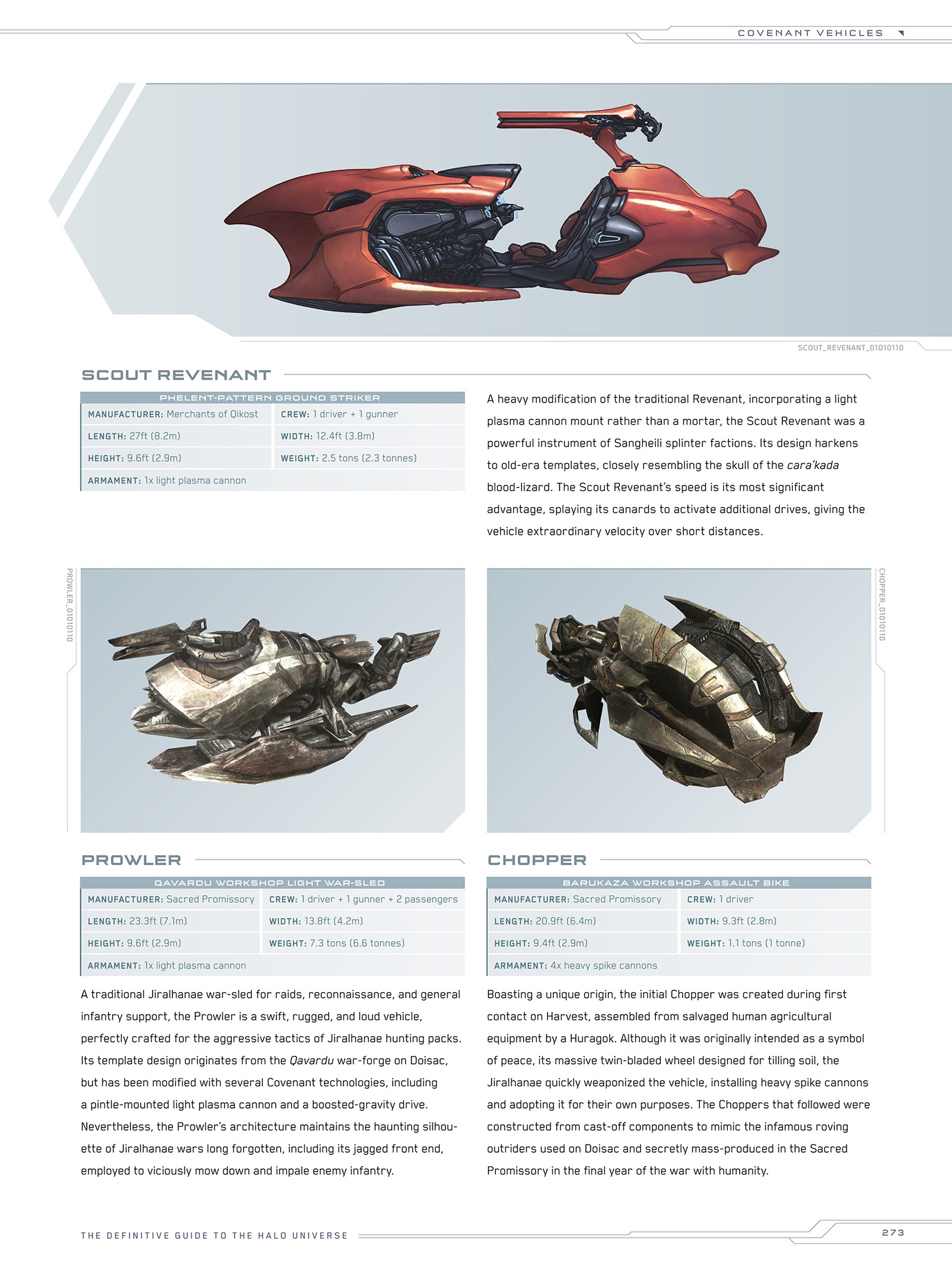 Read online Halo Encyclopedia comic -  Issue # TPB (Part 3) - 69