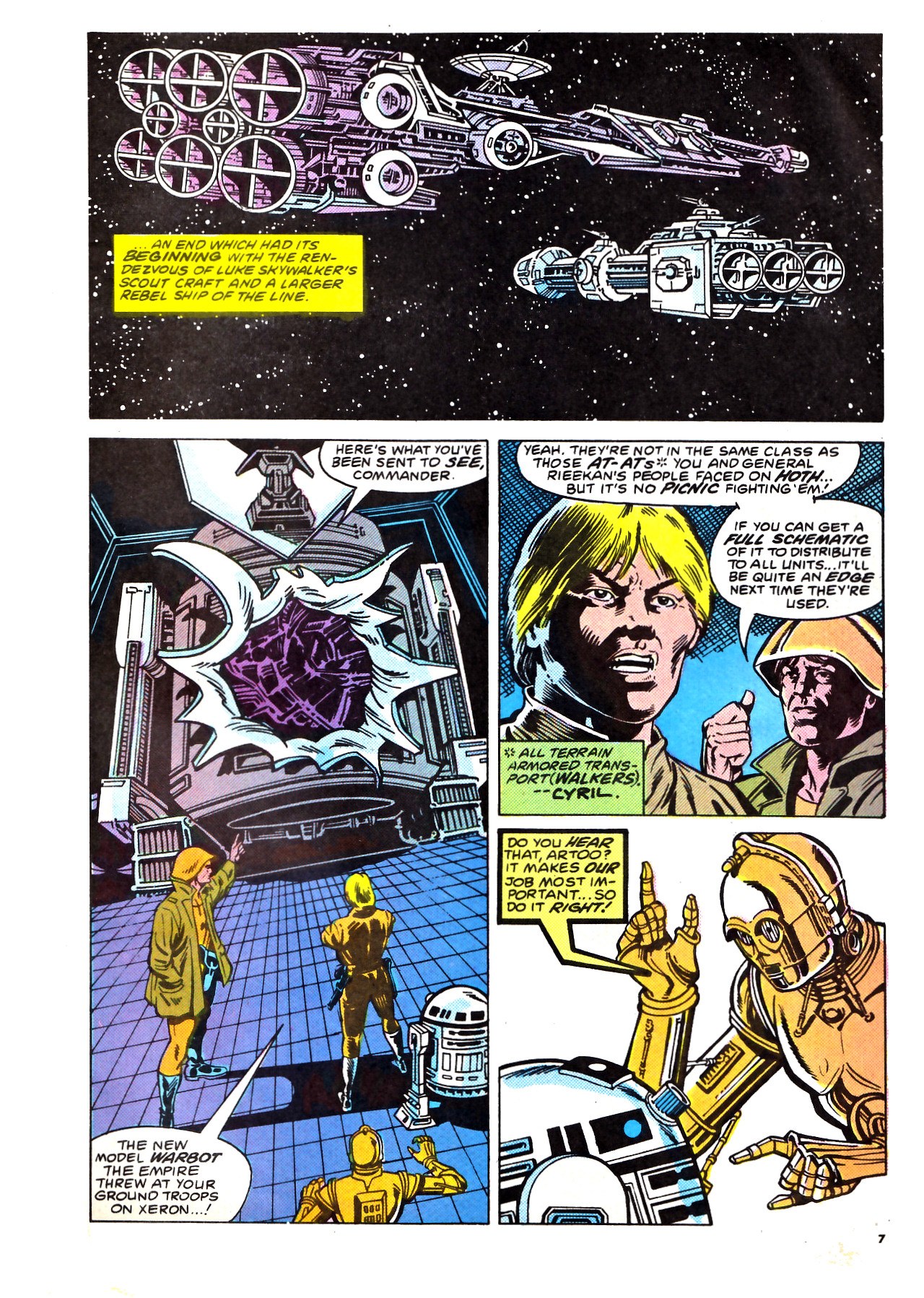 Read online Return of the Jedi comic -  Issue #70 - 7