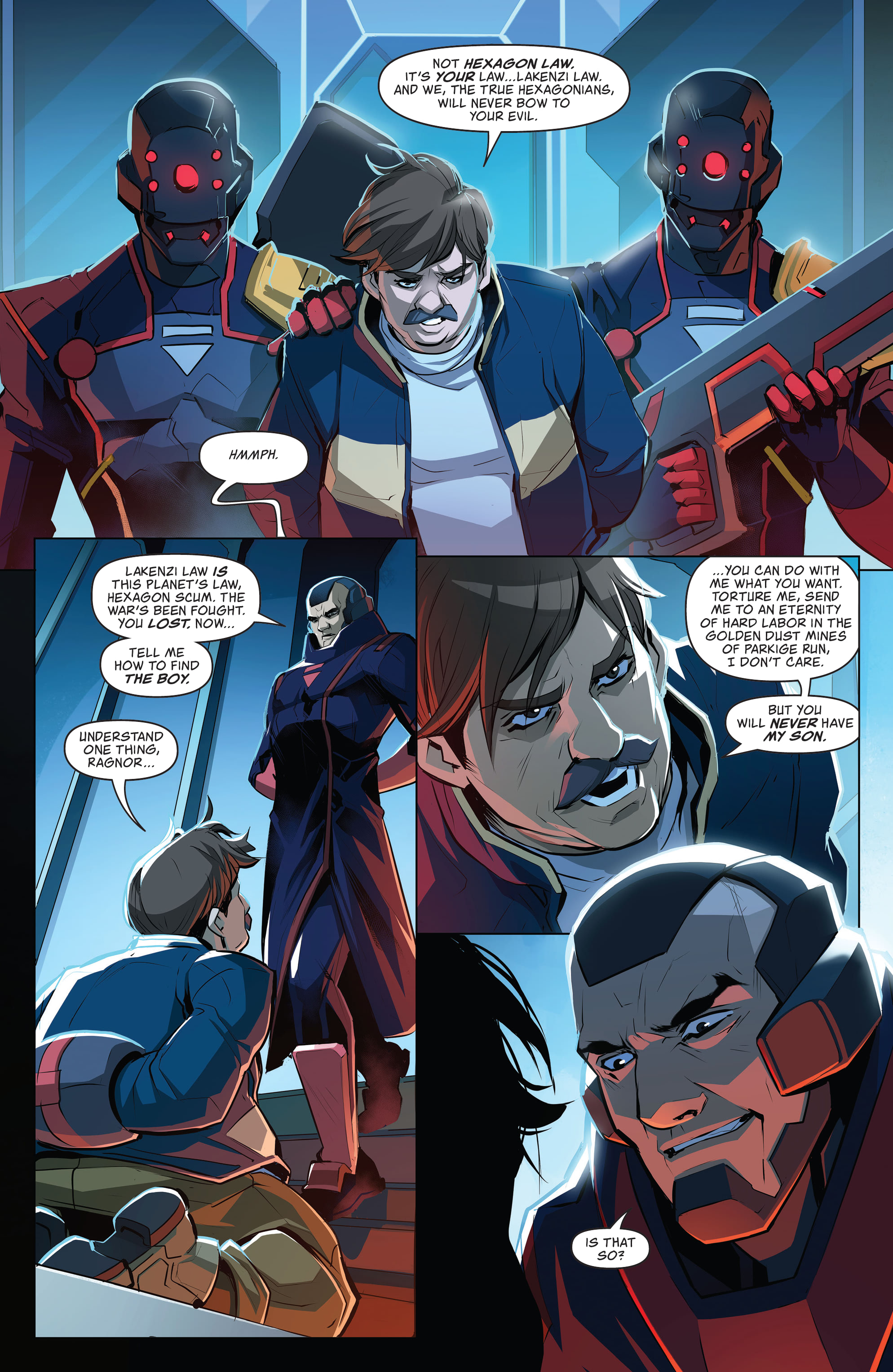 Read online Hexagon comic -  Issue #3 - 8