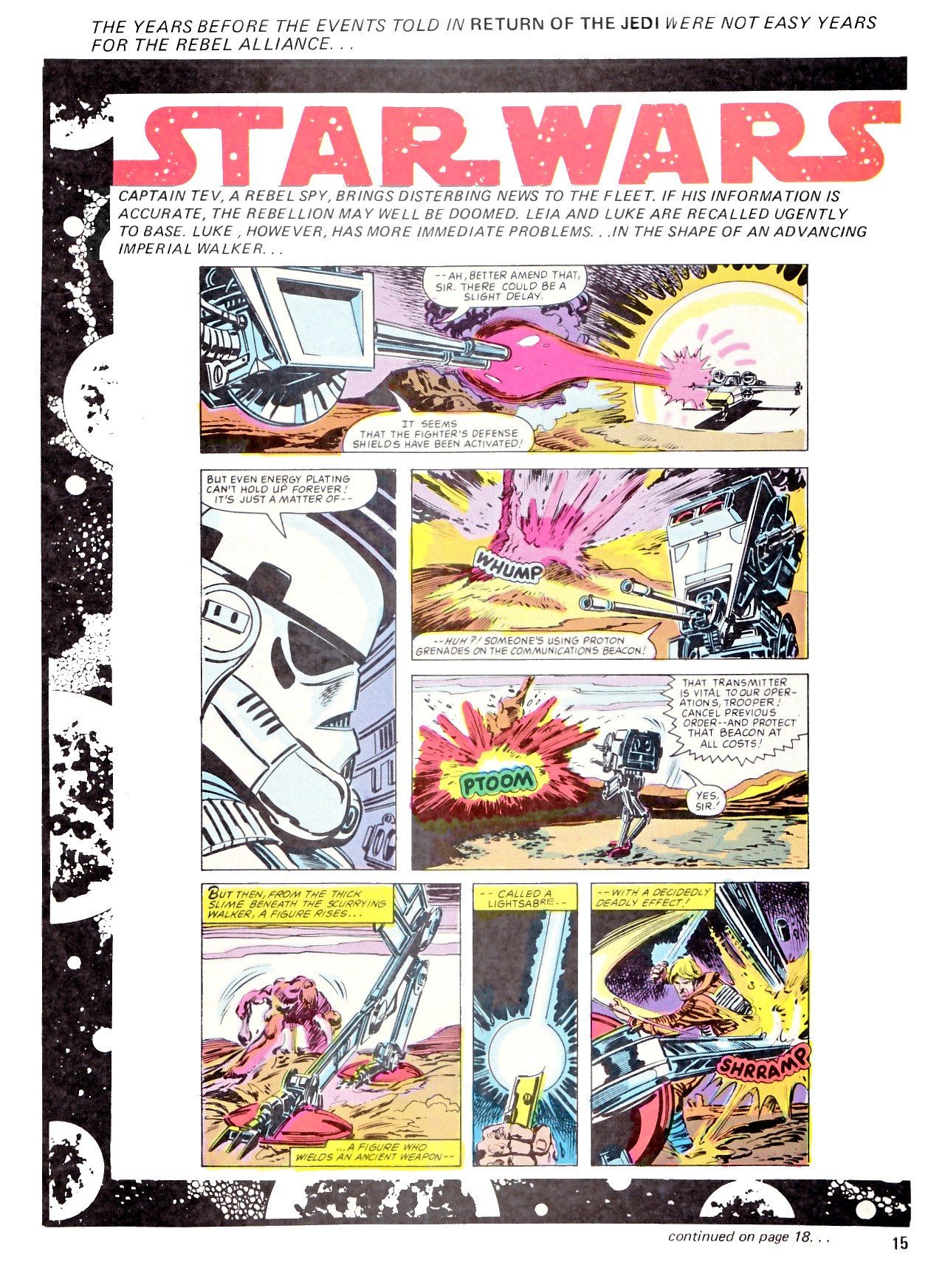 Read online Return of the Jedi comic -  Issue #81 - 15