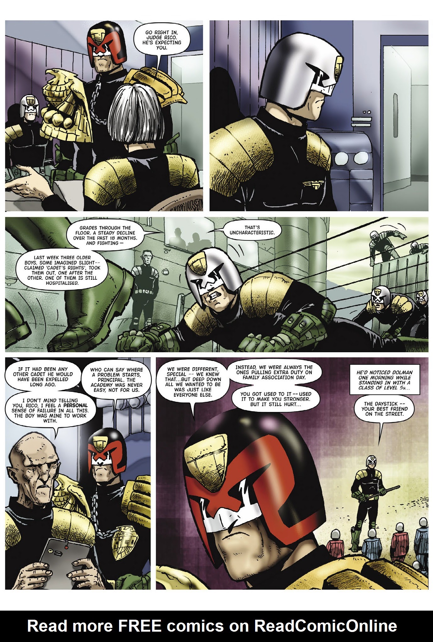 Read online Judge Dredd: The Complete Case Files comic -  Issue # TPB 38 (Part 1) - 98