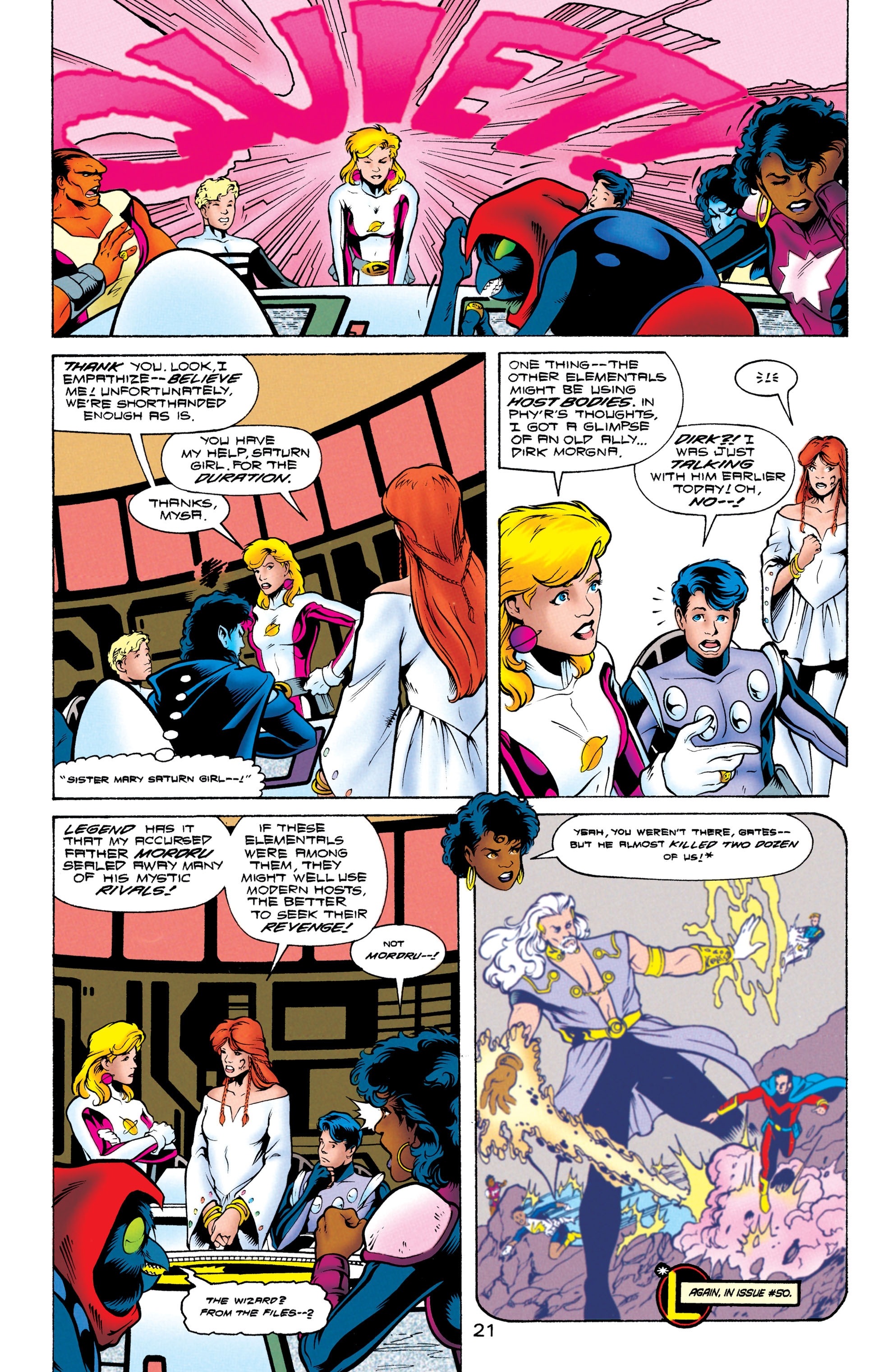 Read online Legionnaires comic -  Issue #72 - 21