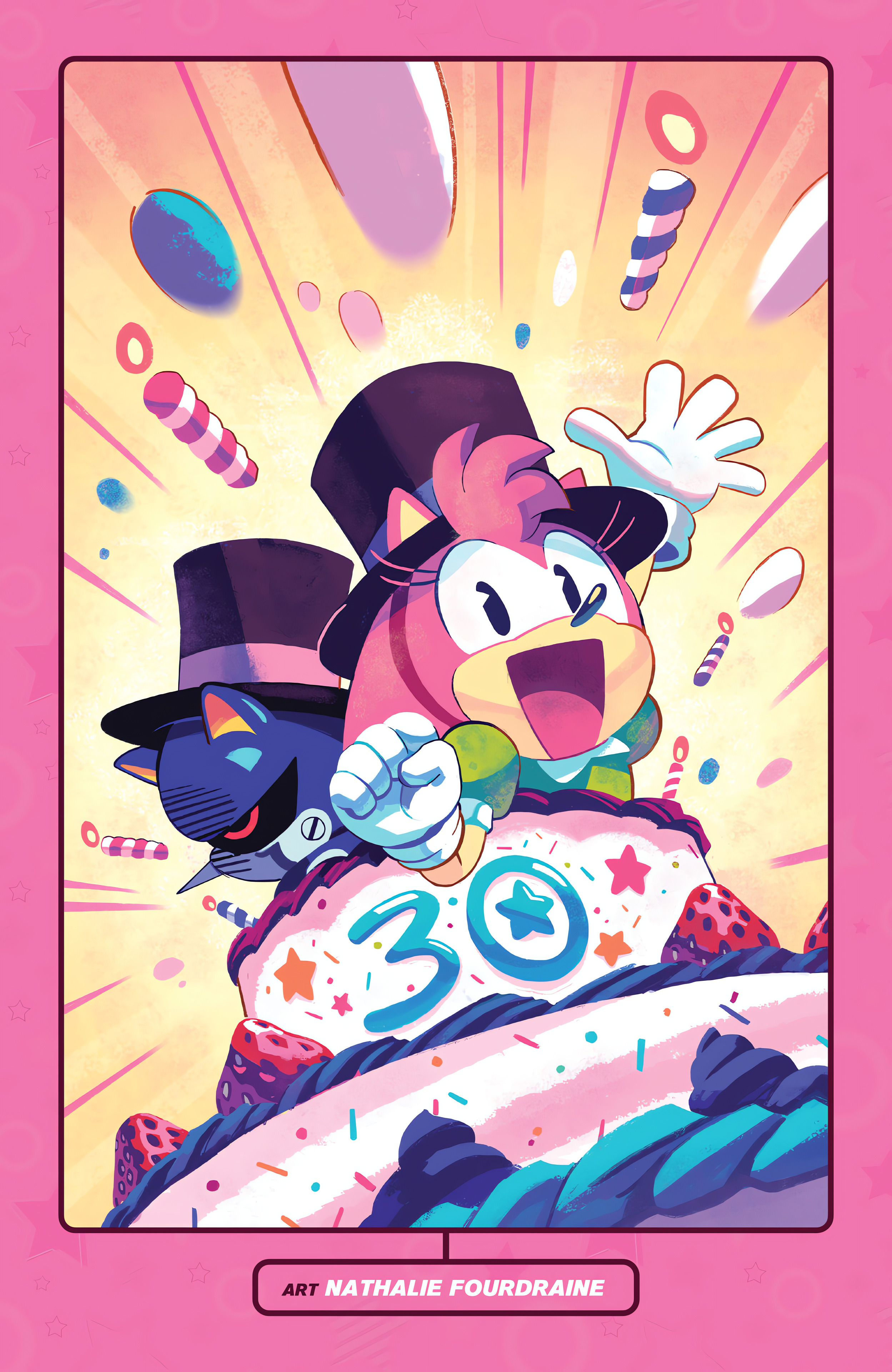 Read online Sonic the Hedgehog: Amy's 30th Anniversary Special comic -  Issue # Full - 36