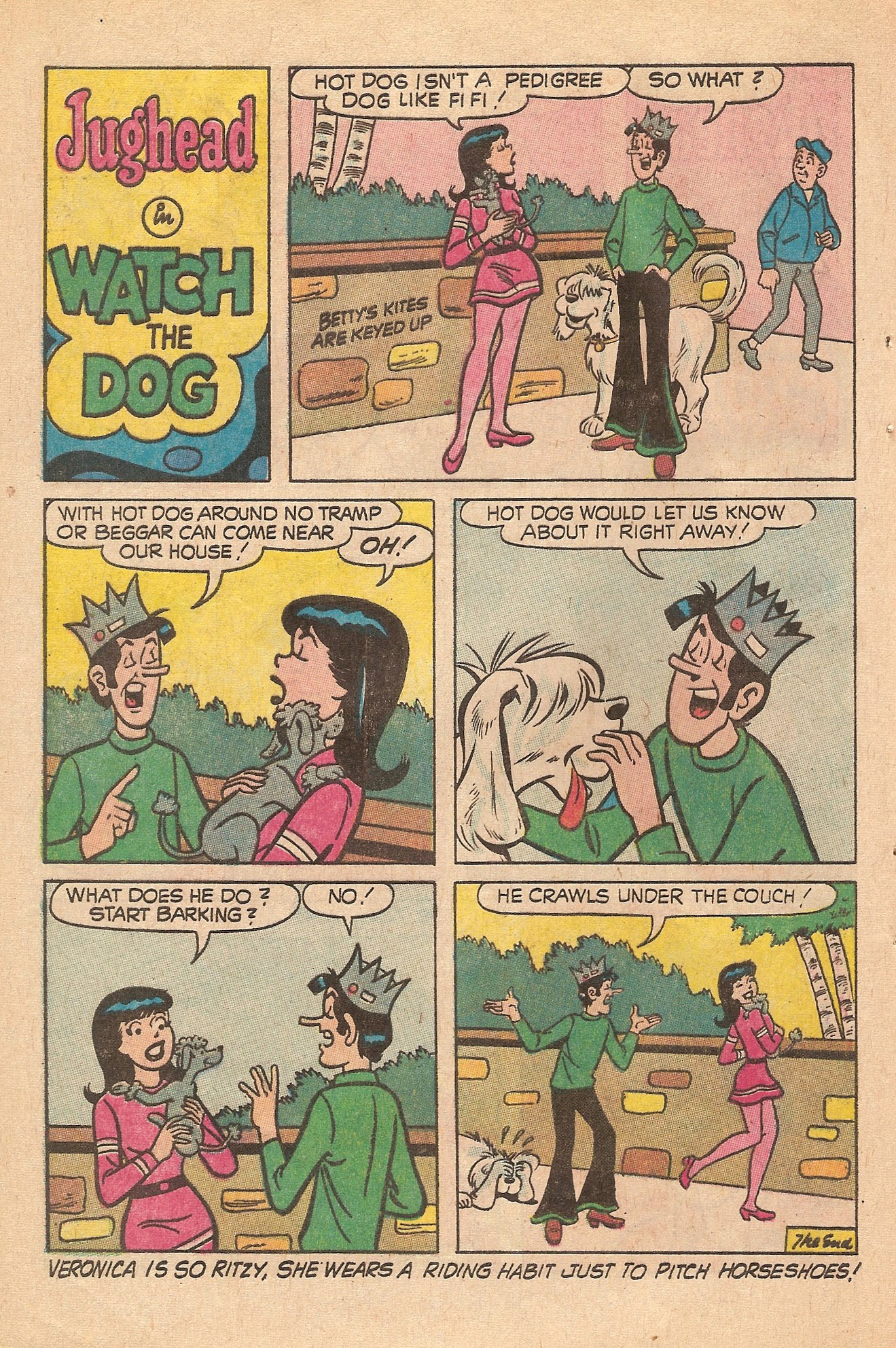 Read online Jughead's Jokes comic -  Issue #17 - 54