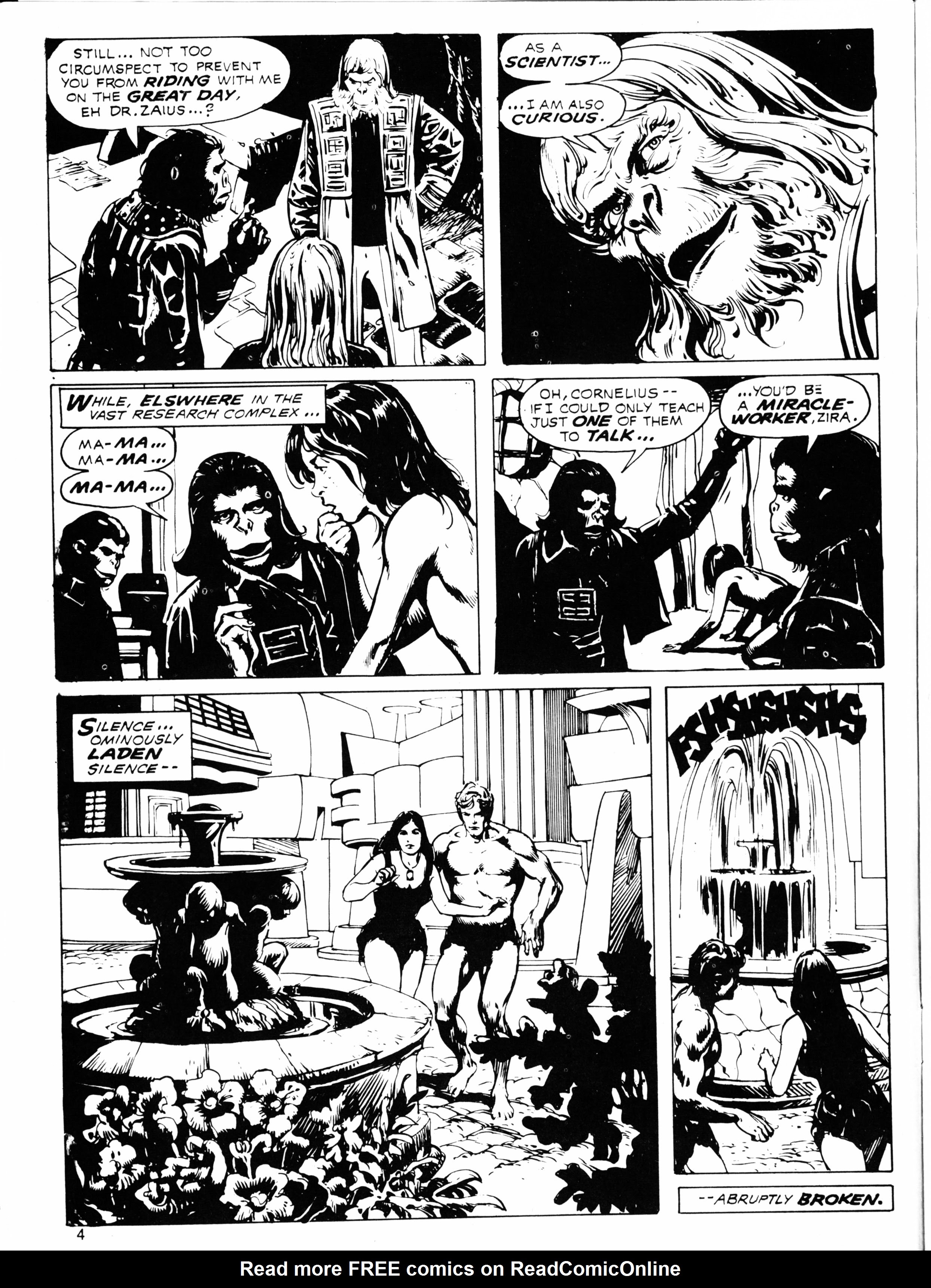 Read online Planet of the Apes (1974) comic -  Issue #40 - 4