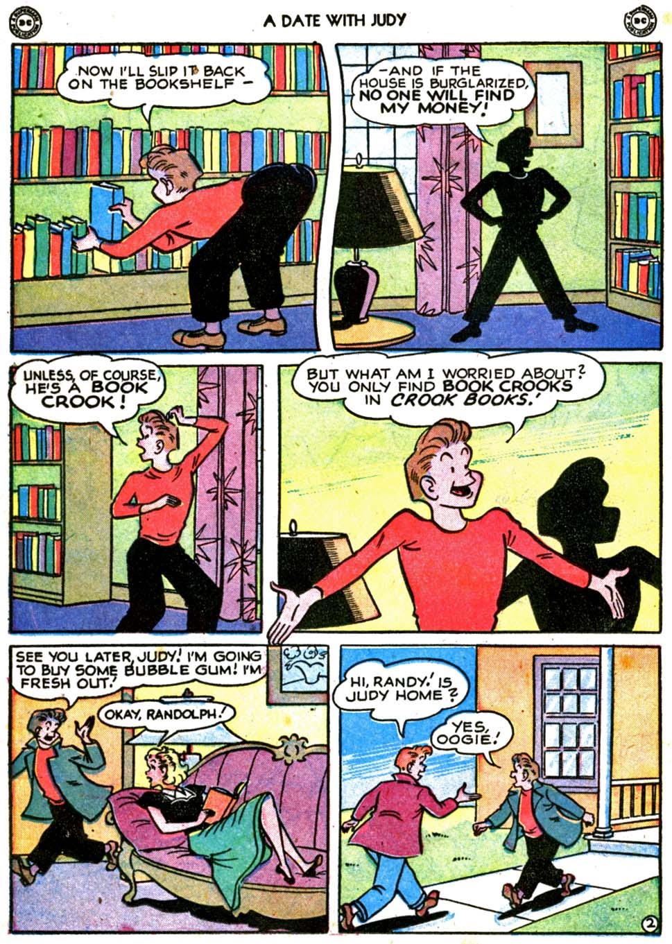 Read online A Date with Judy comic -  Issue #10 - 20