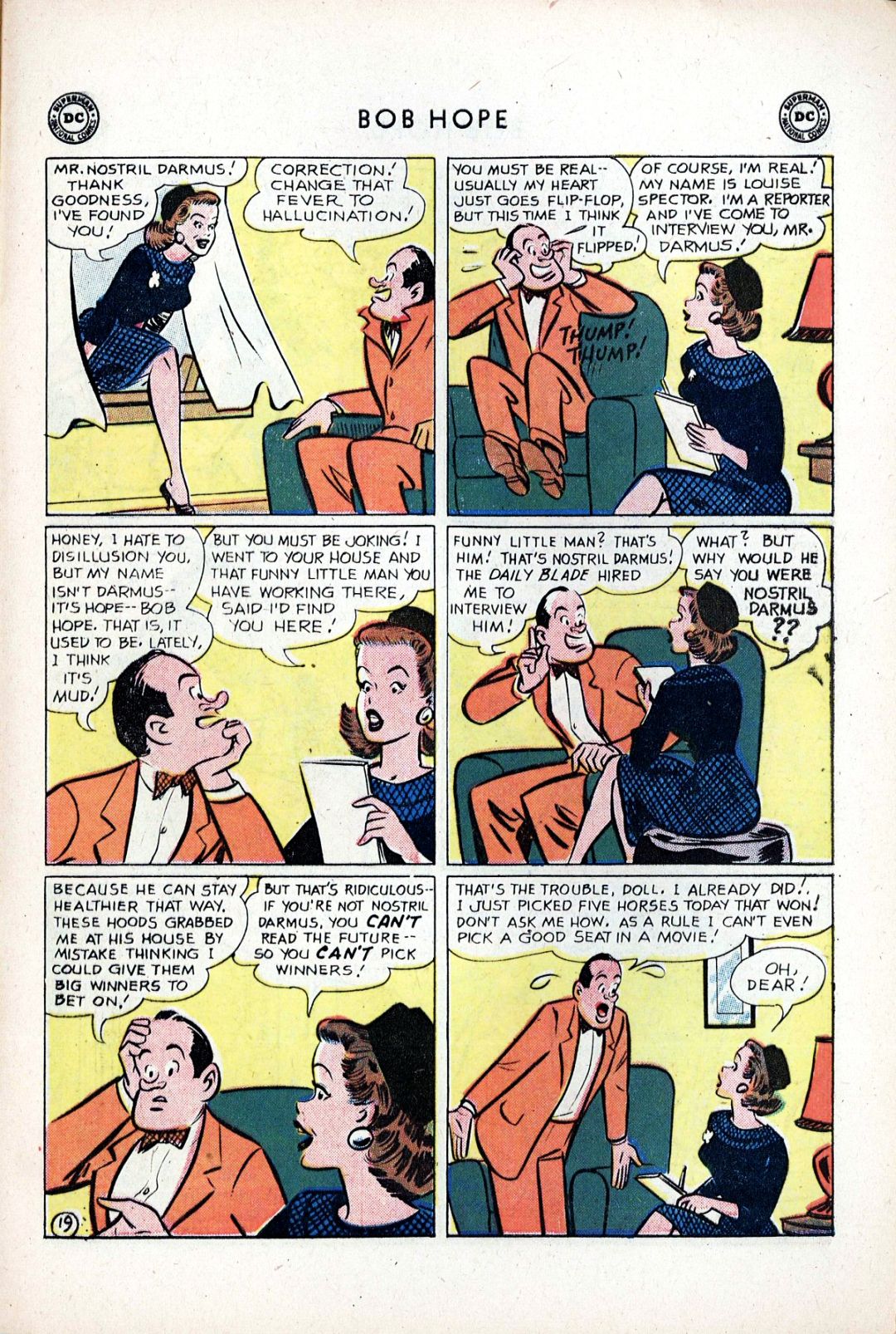 Read online The Adventures of Bob Hope comic -  Issue #61 - 25