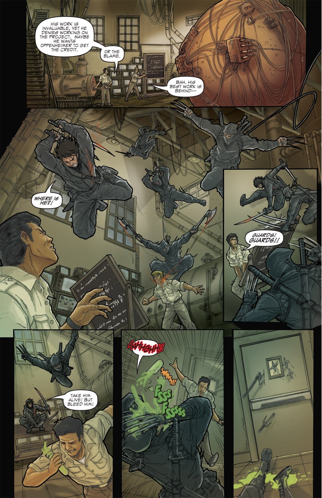 Read online Ninja Tales comic -  Issue #2 - 4