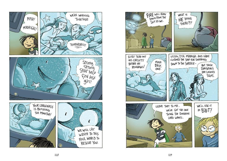 Read online The Return of Zita the Spacegirl comic -  Issue # TPB - 68