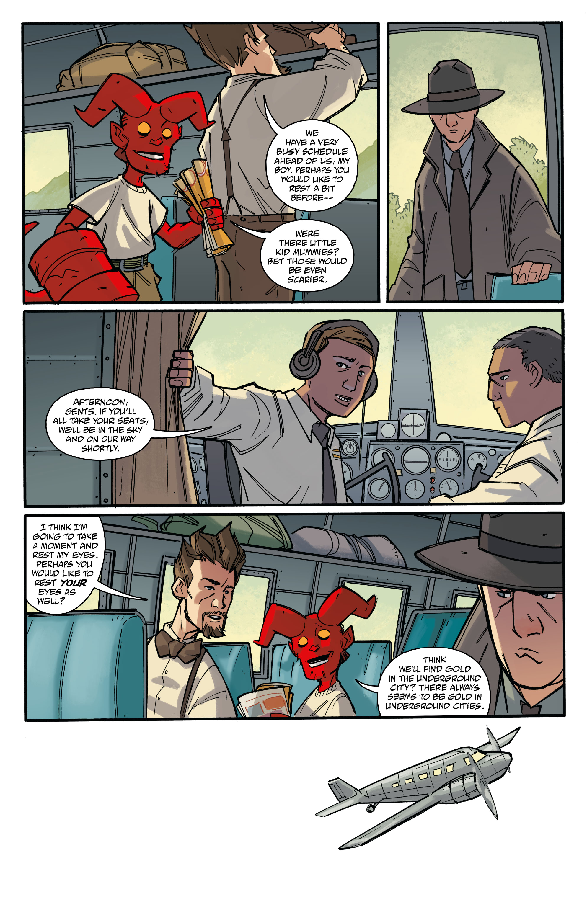 Read online Young Hellboy comic -  Issue #1 - 4