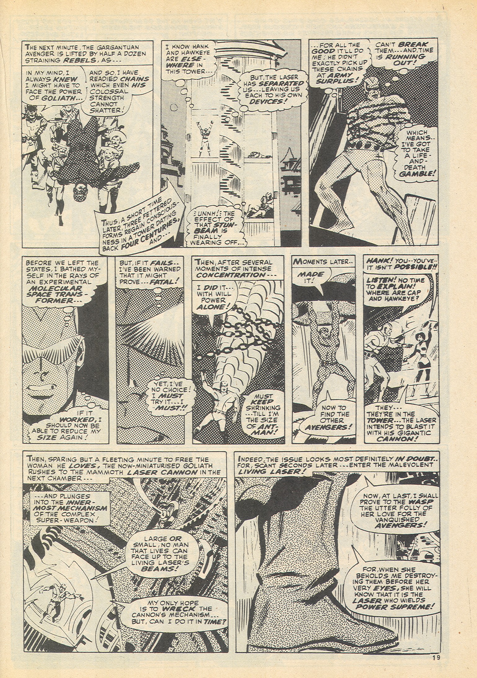 Read online The Avengers (1973) comic -  Issue #37 - 19