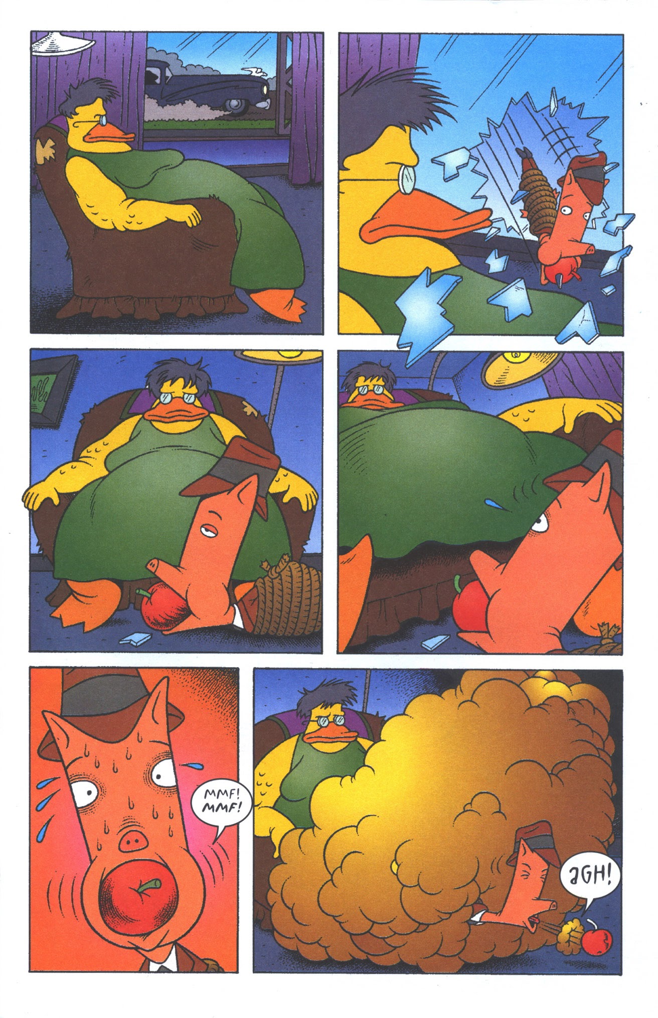 Read online Duckman : The Mob Frog Saga comic -  Issue #1 - 11