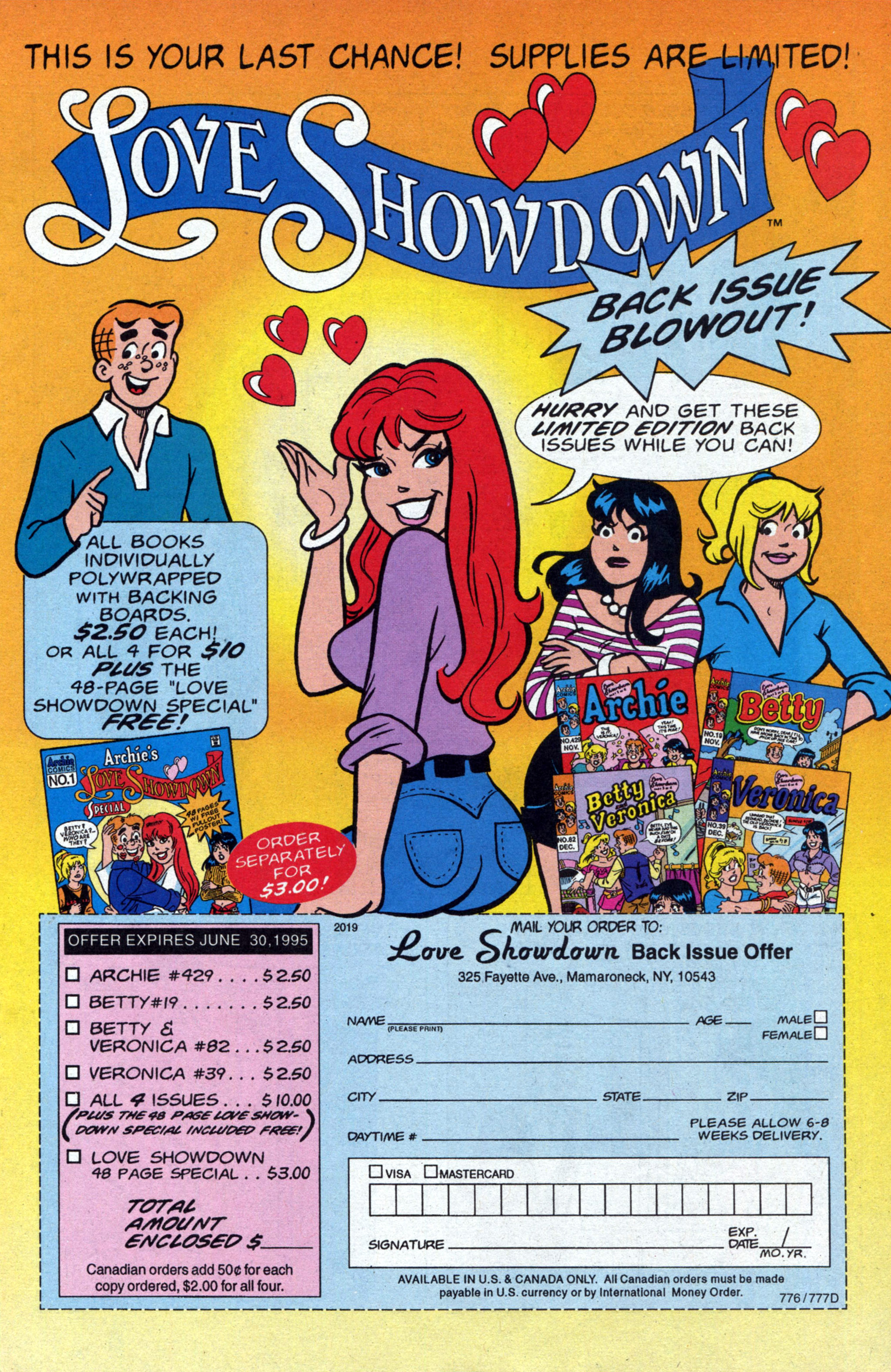 Read online Veronica comic -  Issue #43 - 19