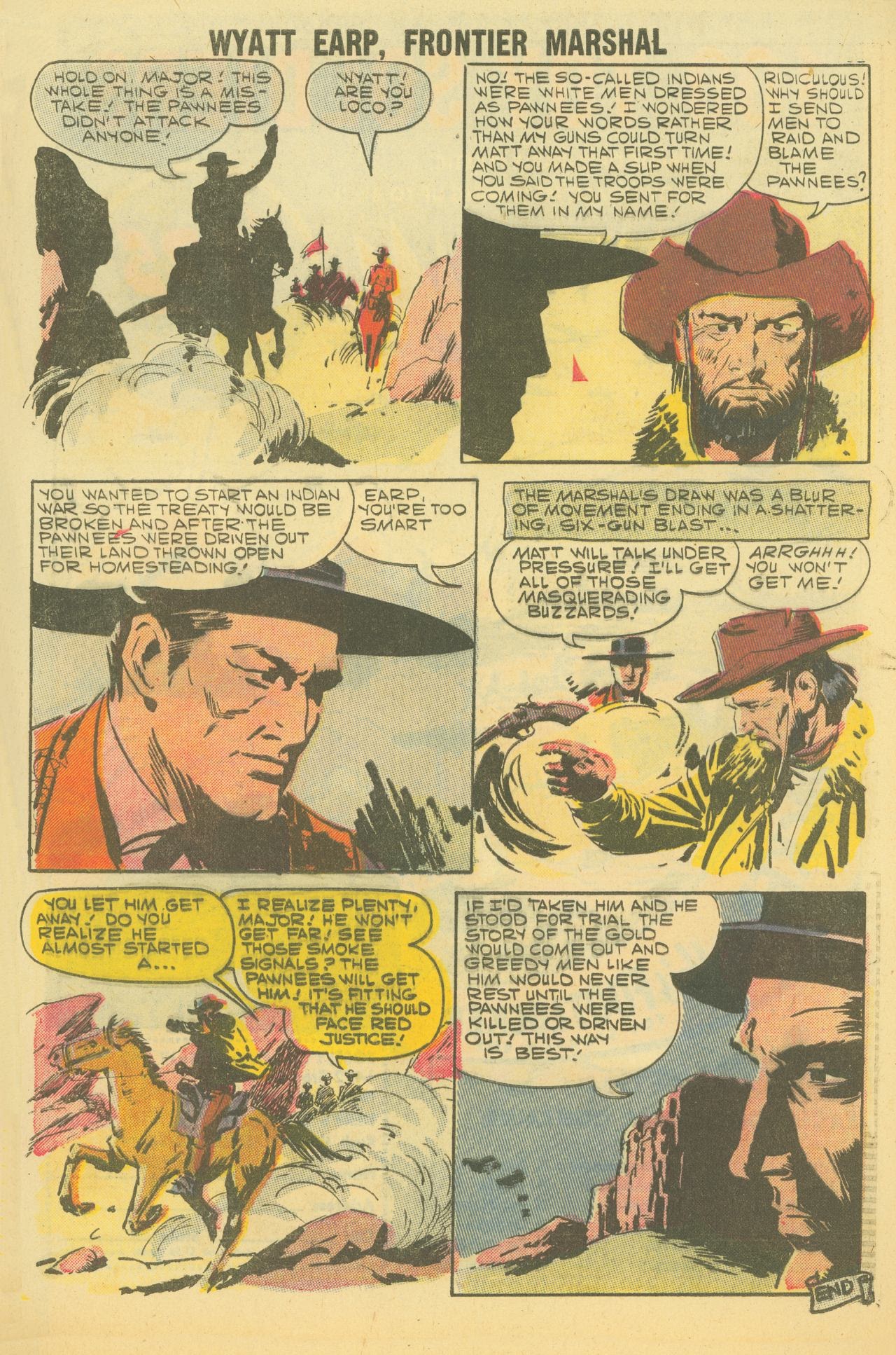 Read online Wyatt Earp Frontier Marshal comic -  Issue #20 - 65