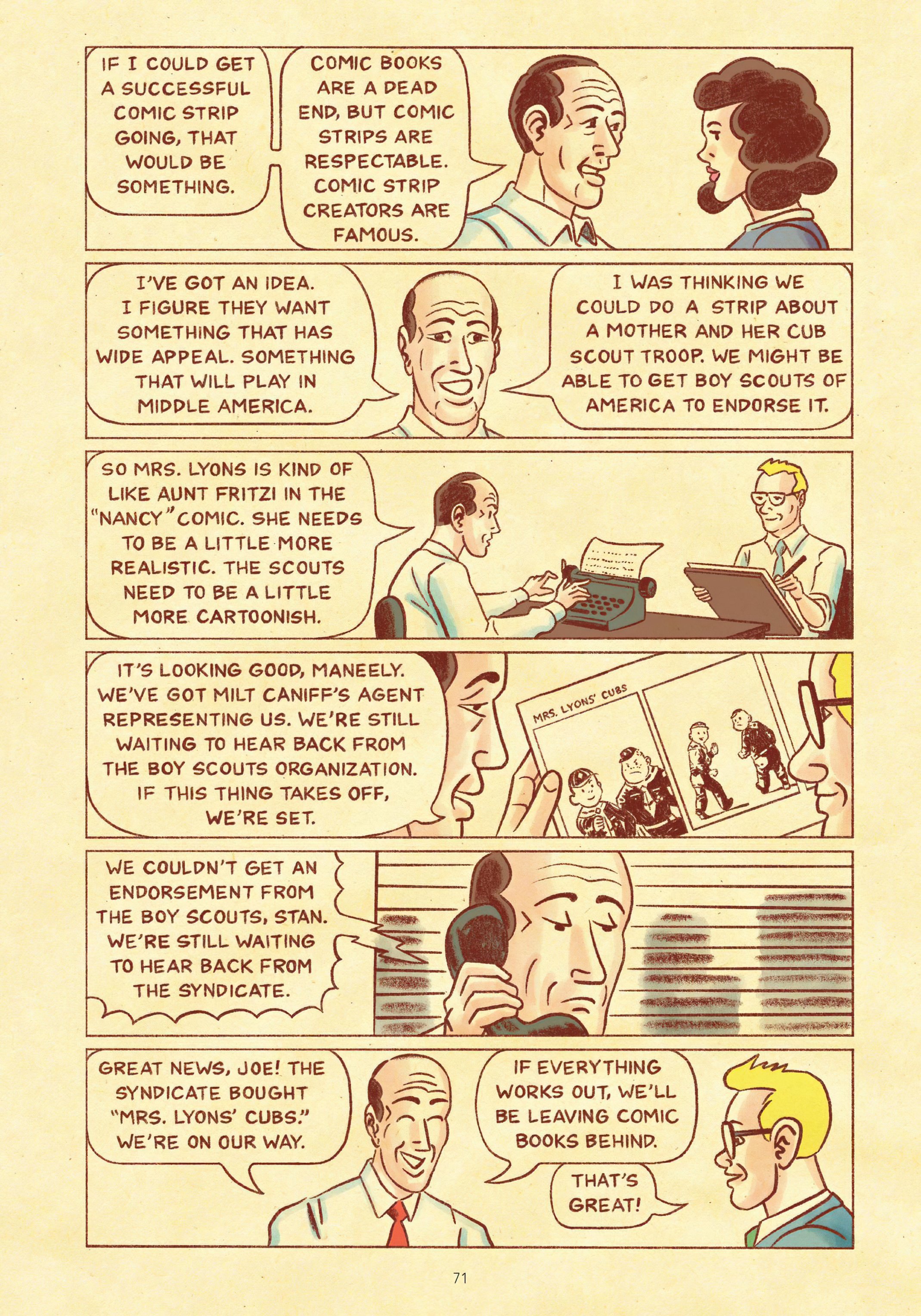 Read online I Am Stan: A Graphic Biography of the Legendary Stan Lee comic -  Issue # TPB (Part 1) - 77