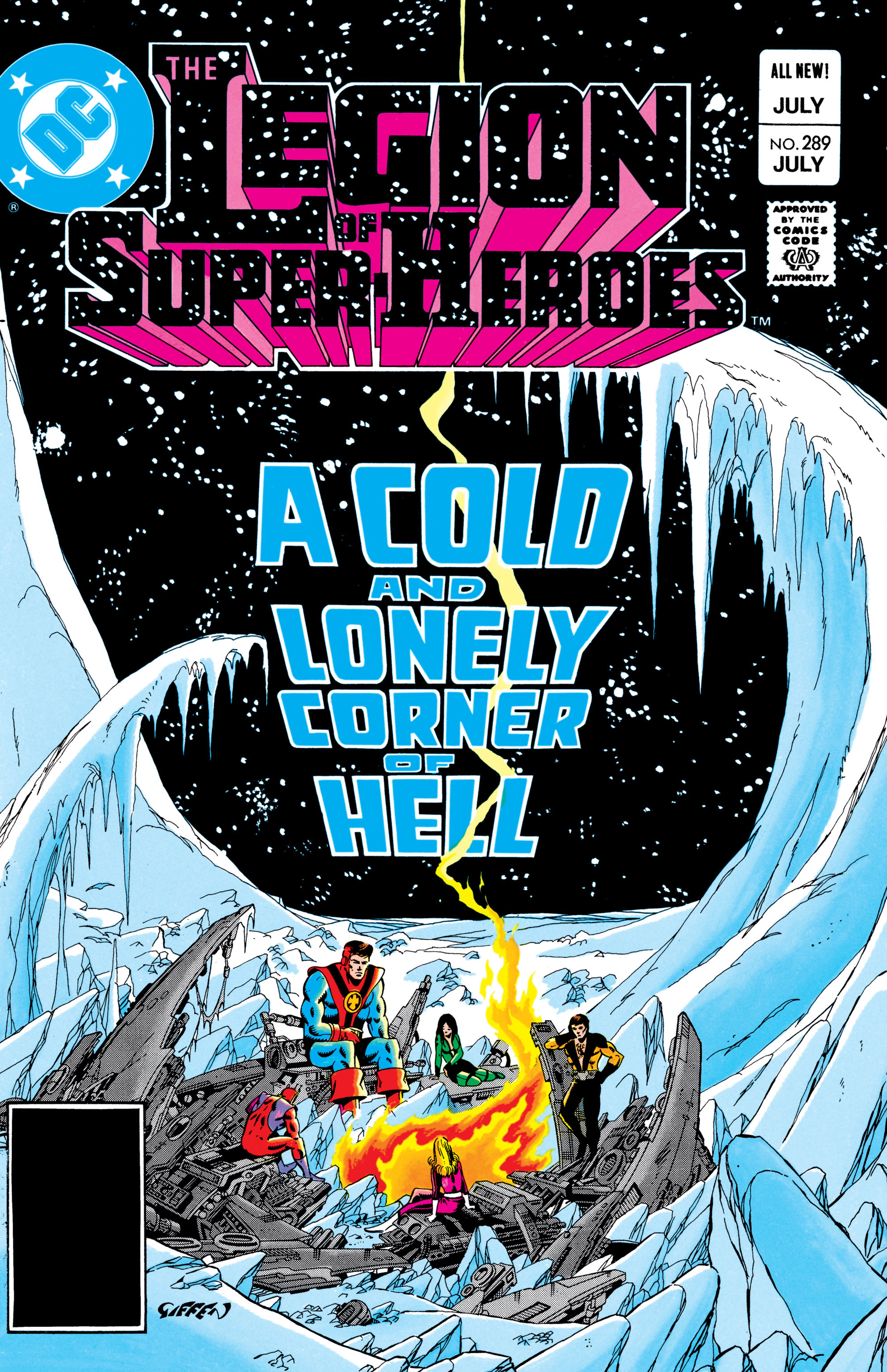 Read online Legion of Super-Heroes (1980) comic -  Issue #289 - 1