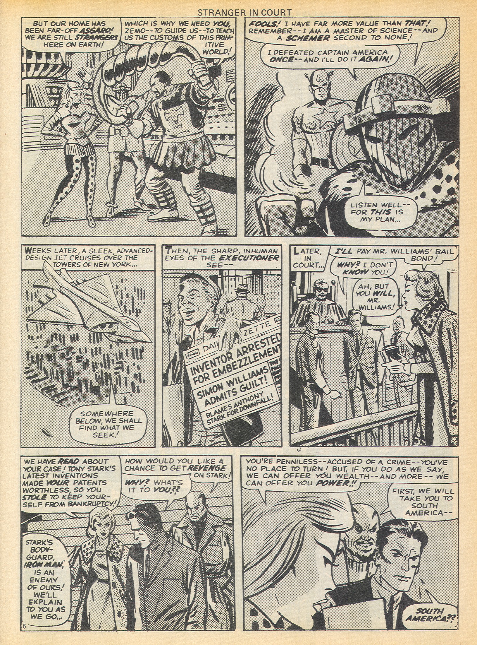 Read online The Avengers (1973) comic -  Issue #6 - 6