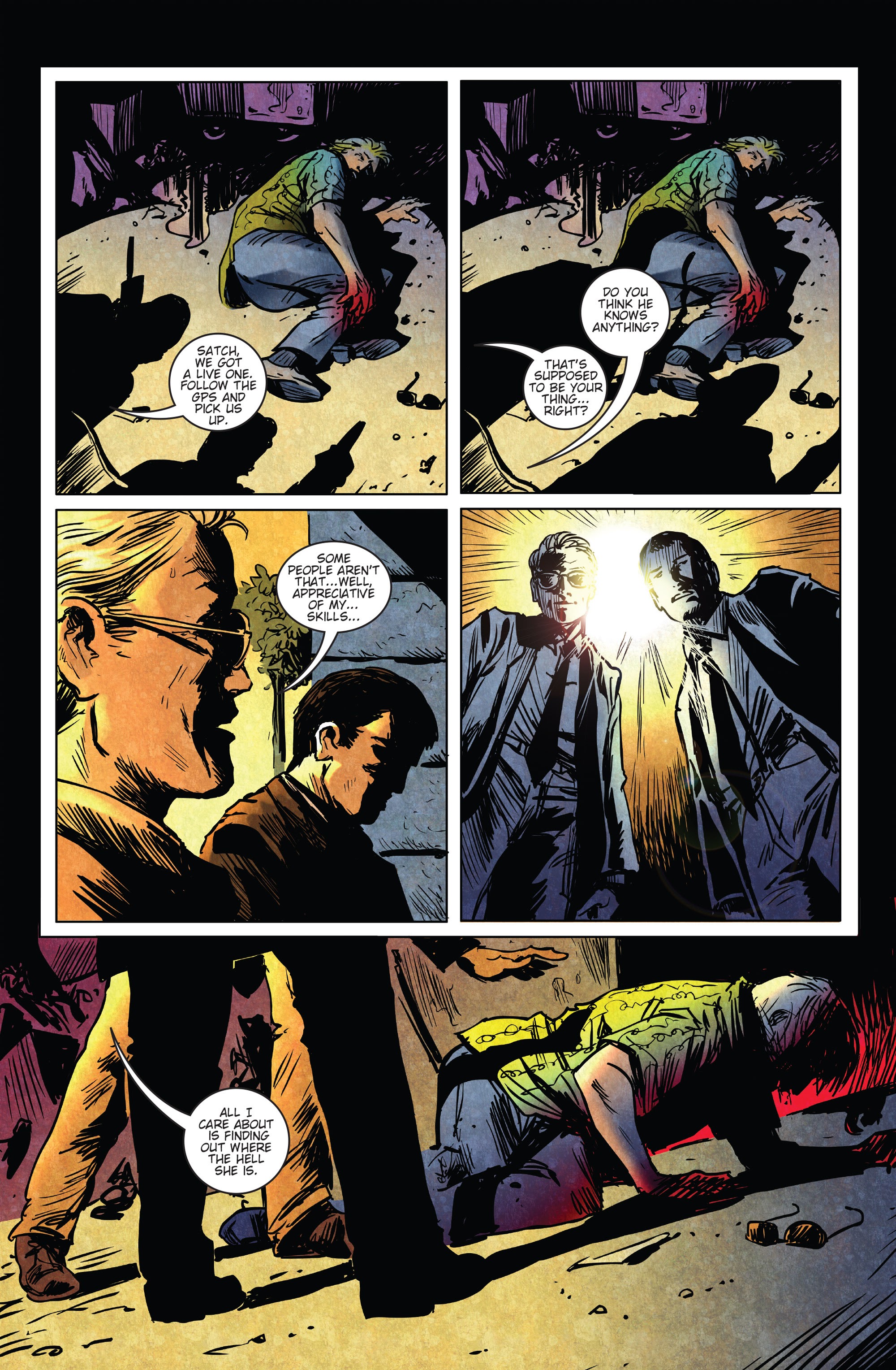 Read online Left On Mission comic -  Issue #1 - 15