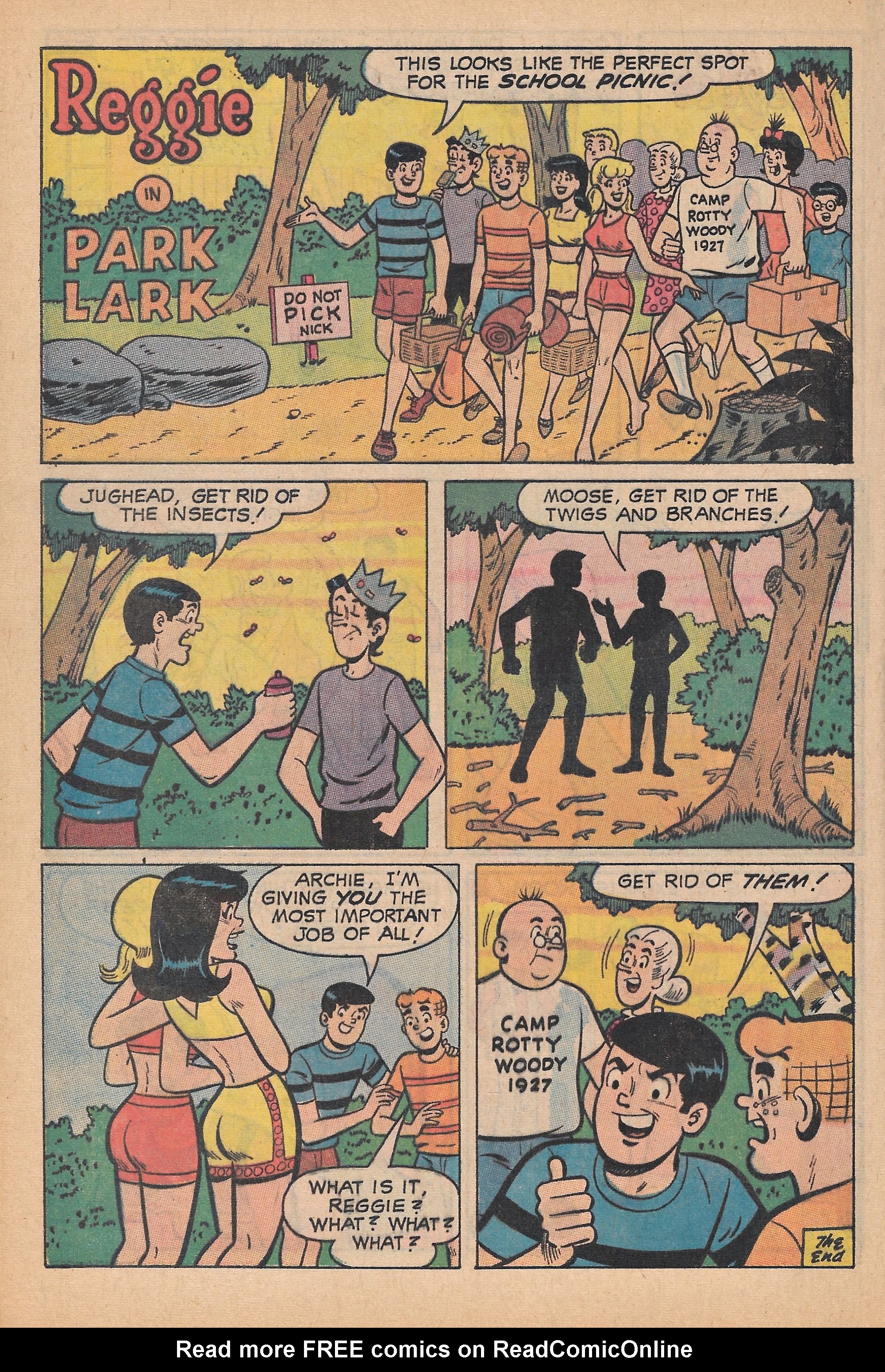 Read online Reggie's Wise Guy Jokes comic -  Issue #15 - 30
