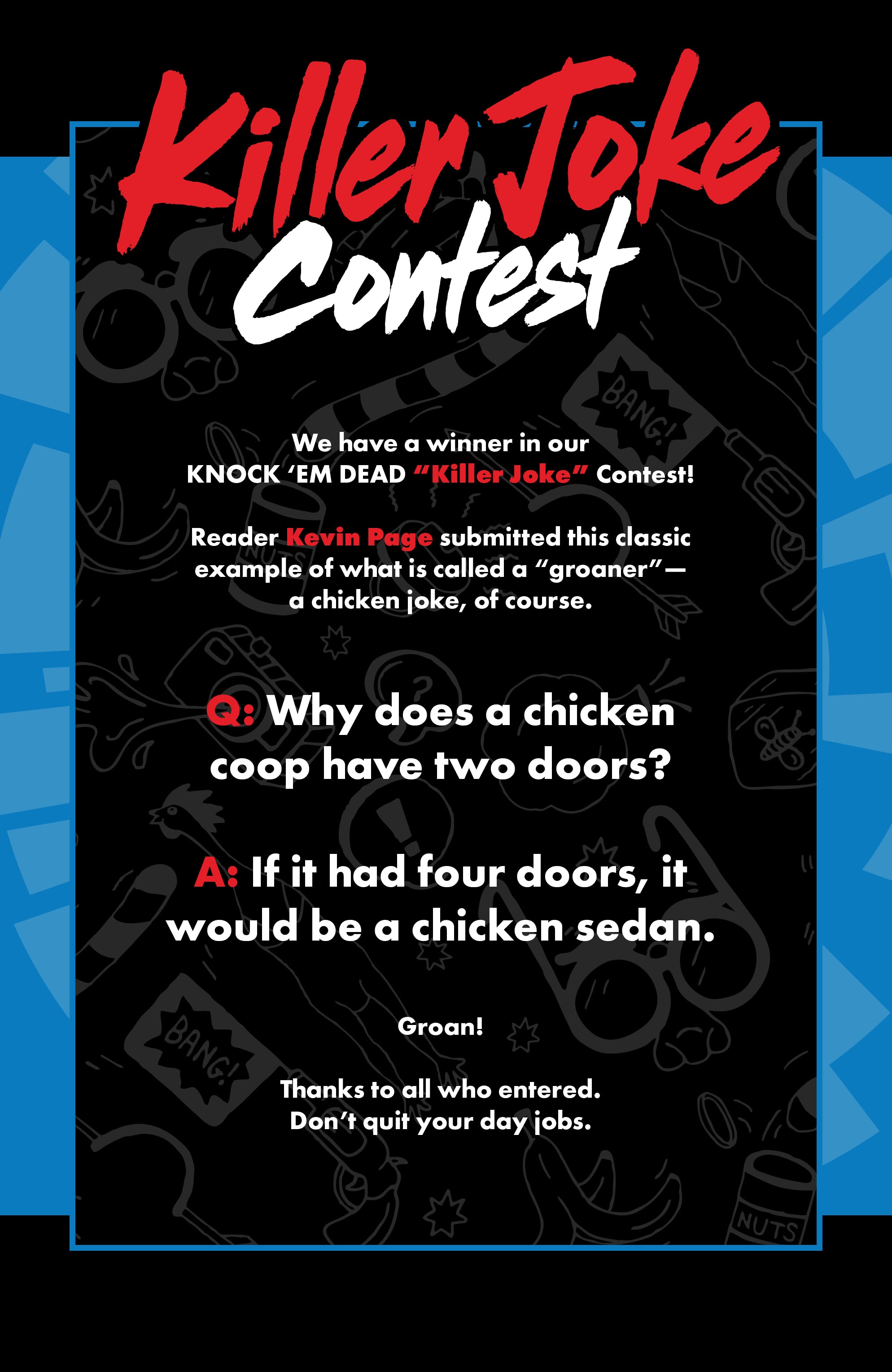 Read online Knock Em Dead comic -  Issue #5 - 24