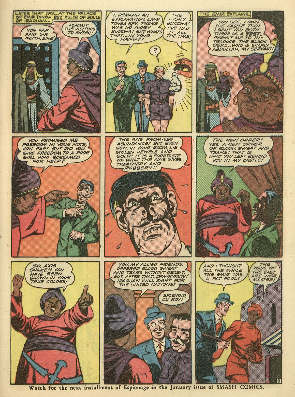 Read online Smash Comics comic -  Issue #38 - 41