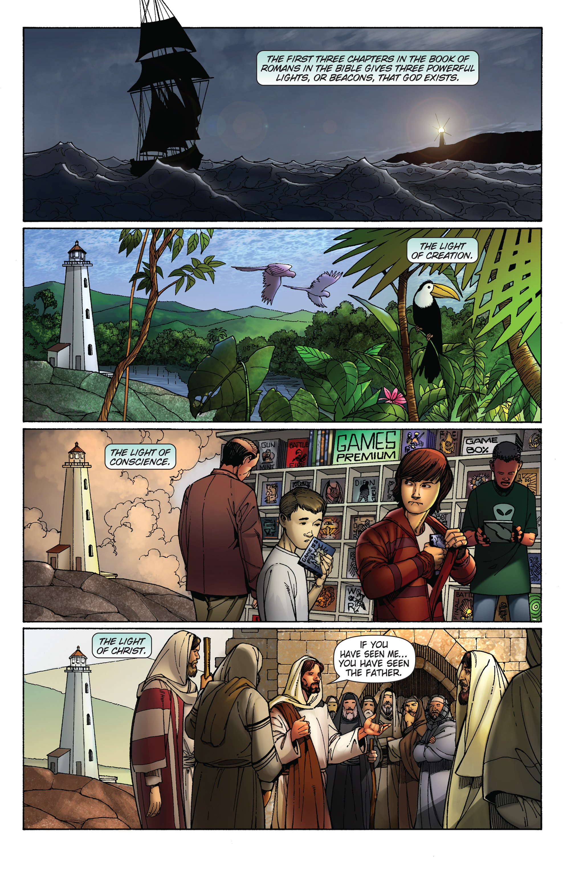 Read online 101 Questions About the Bible and Christianity comic -  Issue #4 - 15
