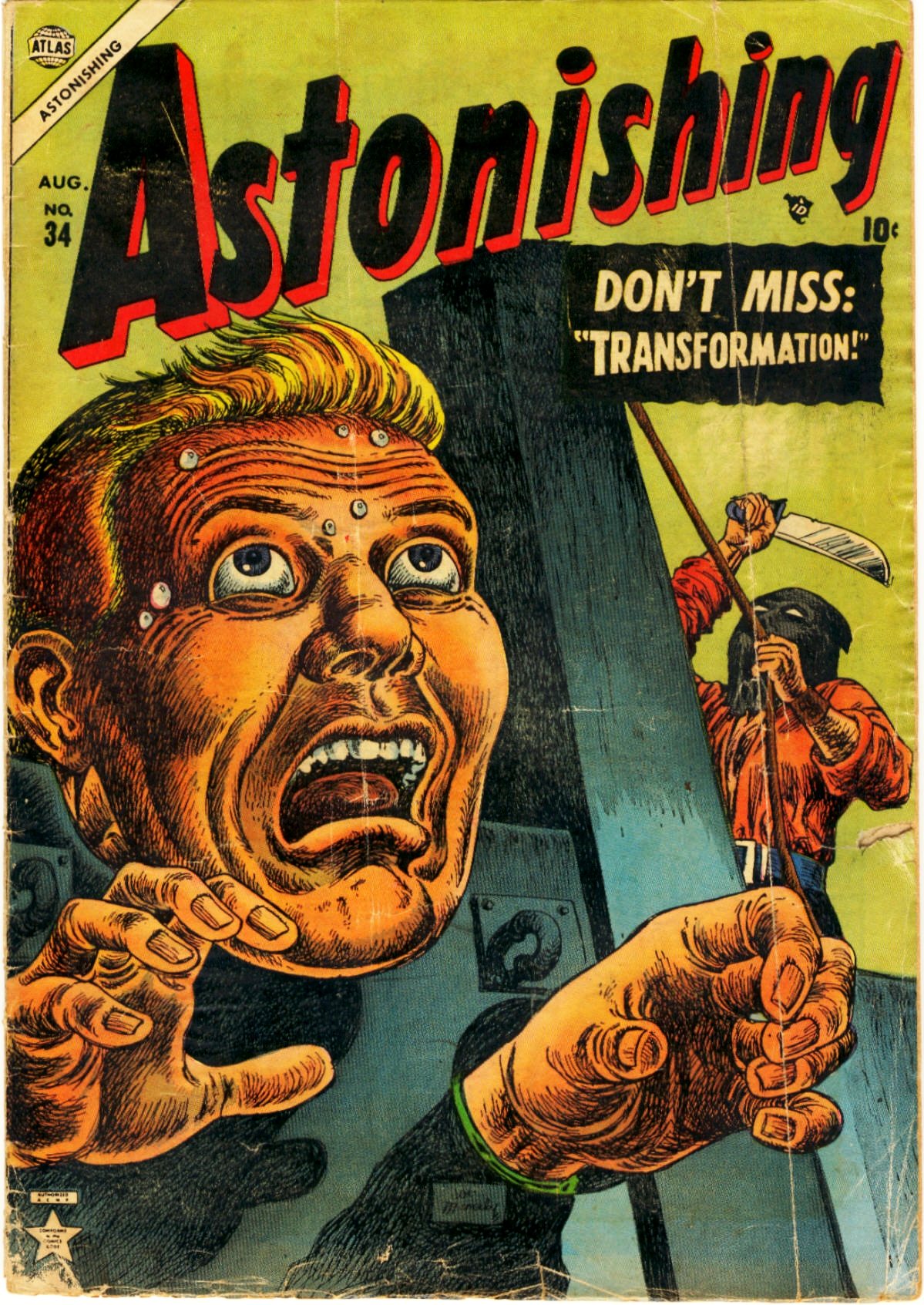 Read online Astonishing comic -  Issue #34 - 1