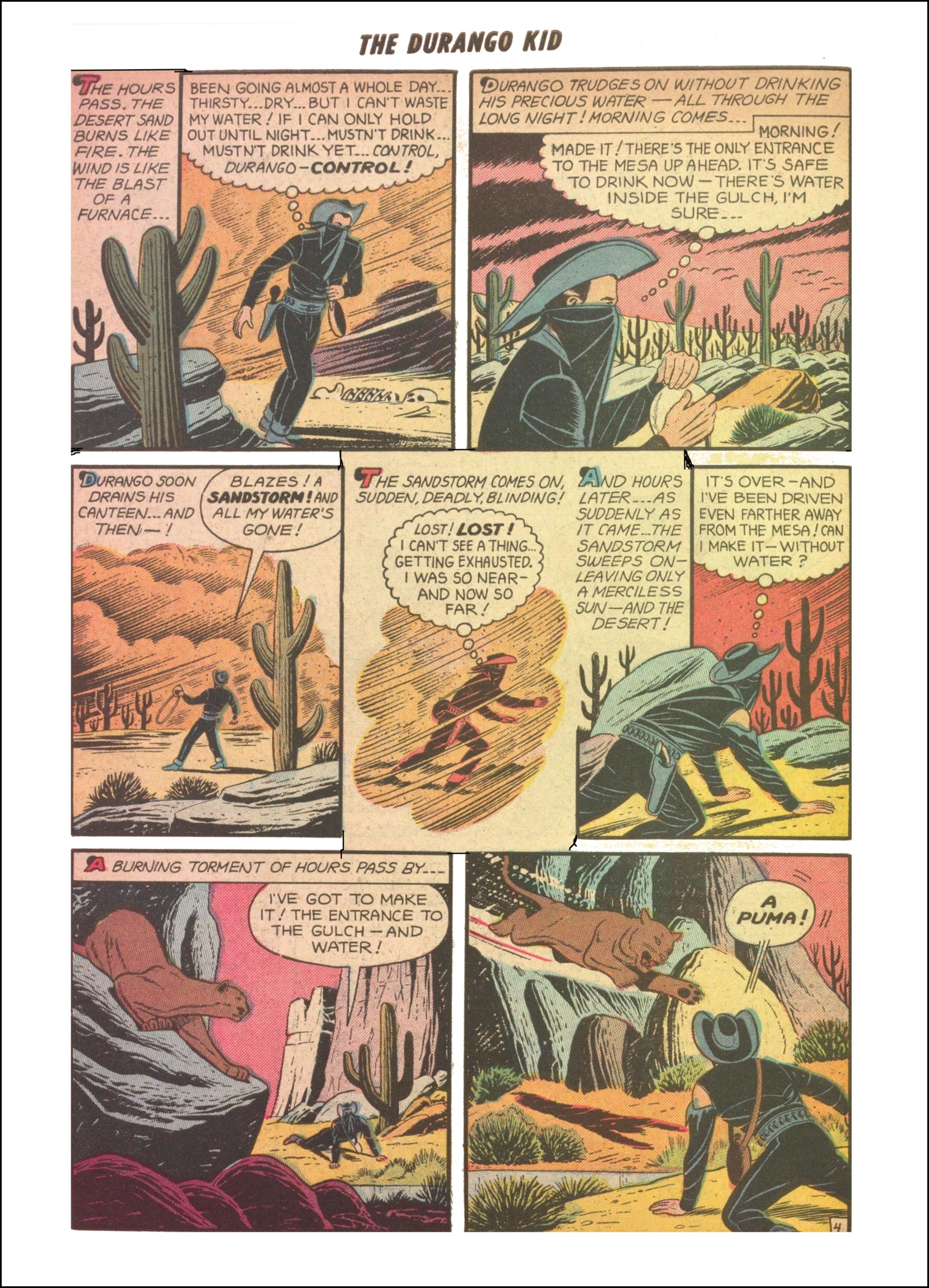 Read online Charles Starrett as The Durango Kid comic -  Issue #28 - 6