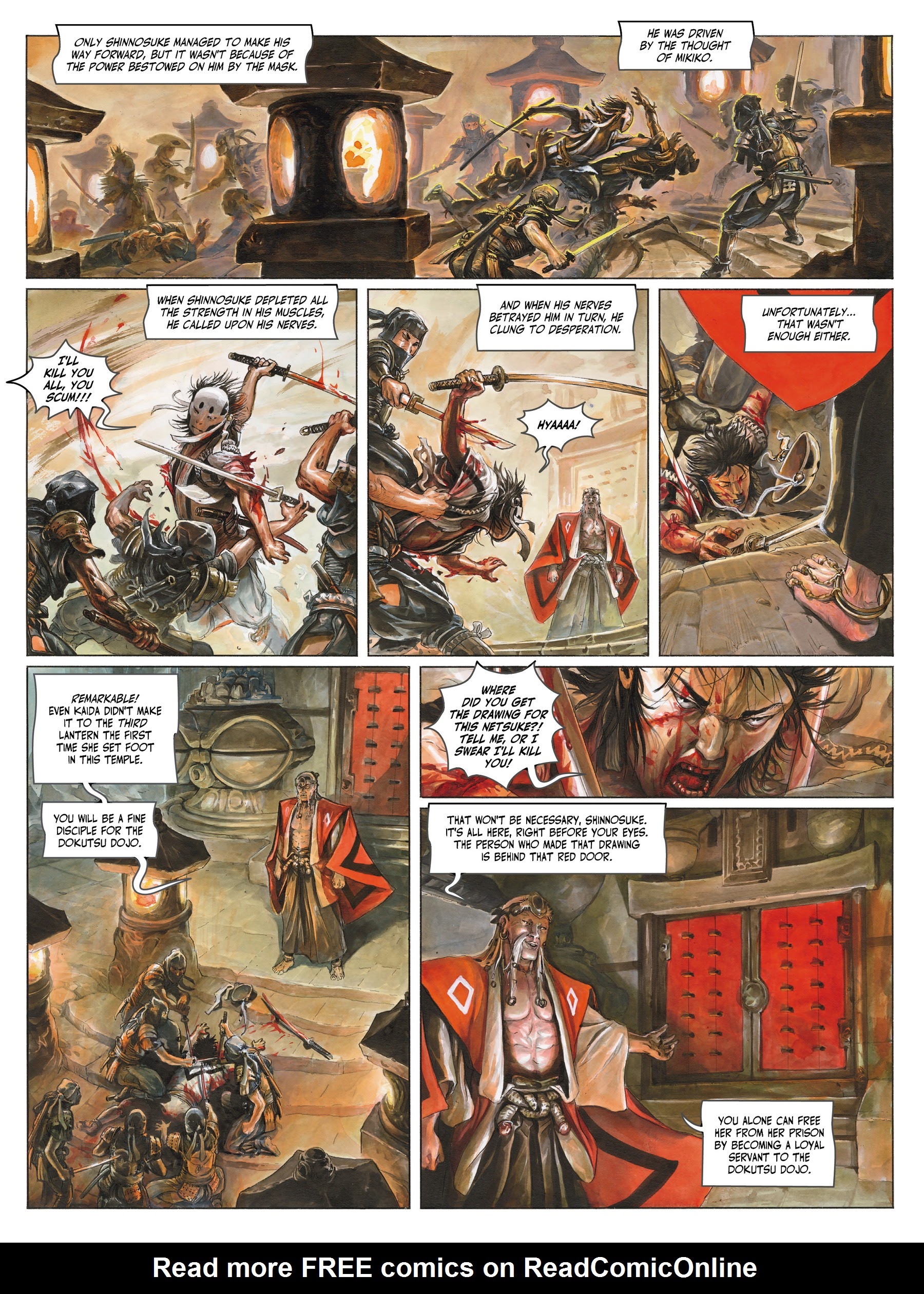 Read online The Mask of Fudo comic -  Issue #2 - 23
