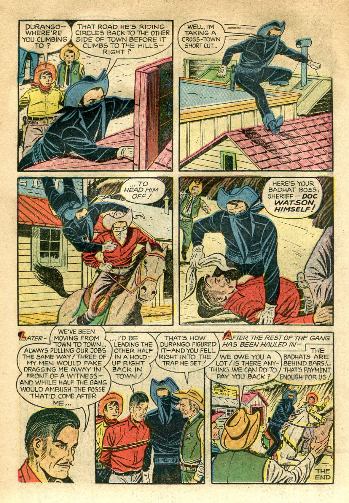 Read online Charles Starrett as The Durango Kid comic -  Issue #40 - 18