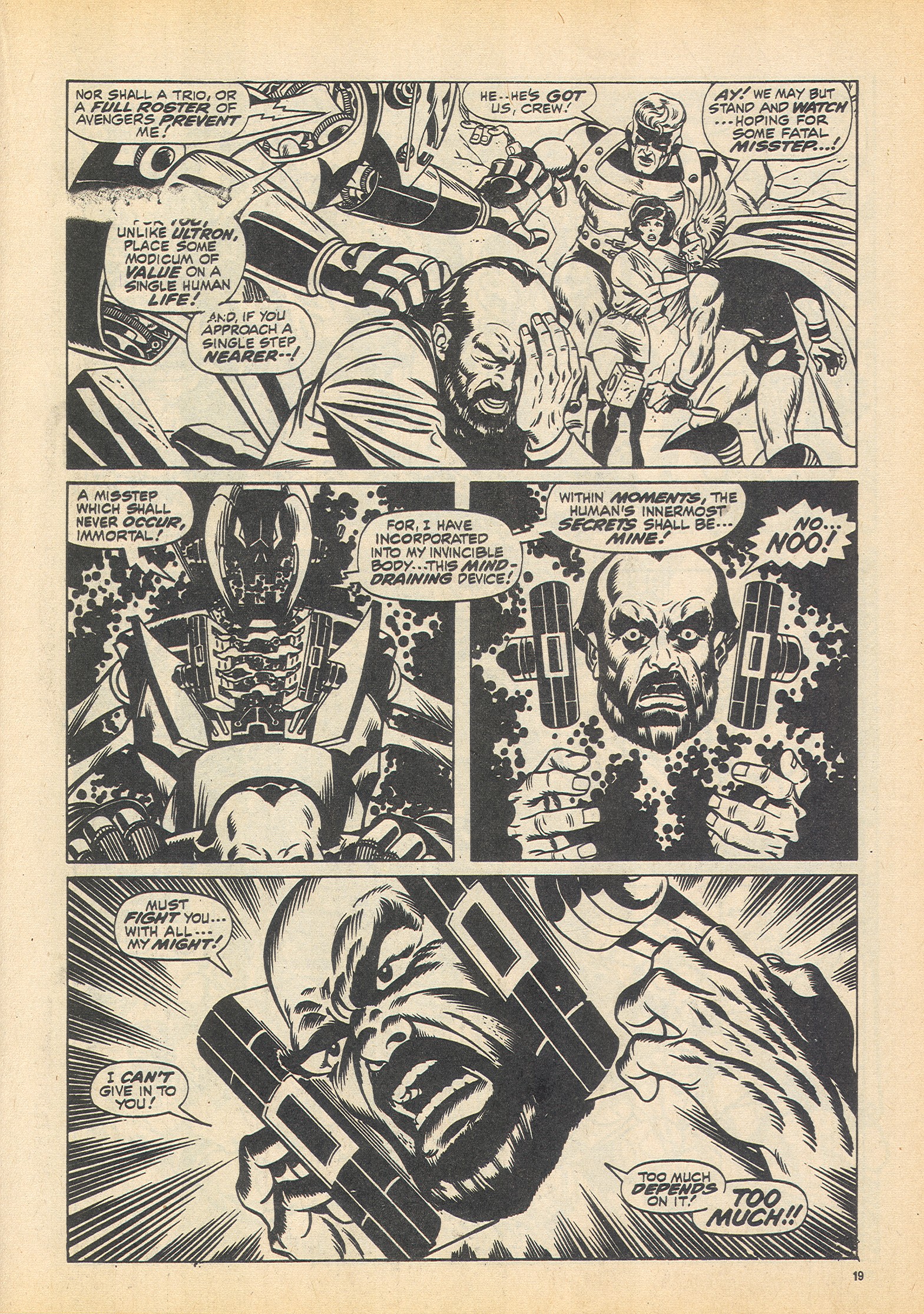 Read online The Avengers (1973) comic -  Issue #103 - 19