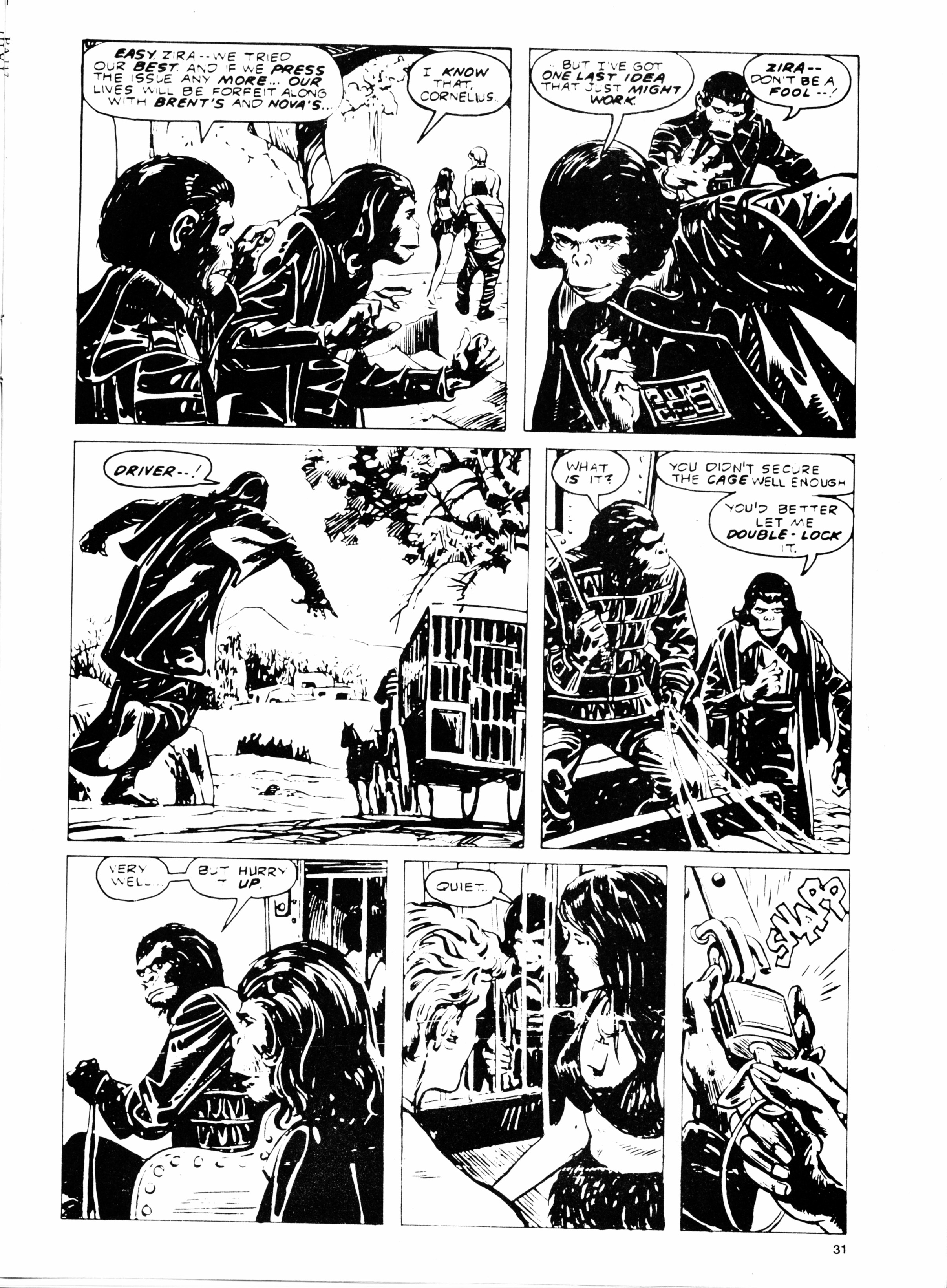 Read online Planet of the Apes (1974) comic -  Issue #117 - 31