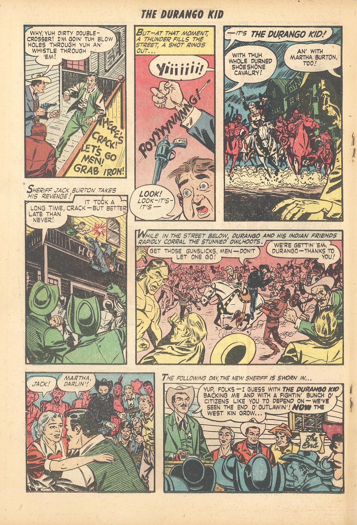 Read online Charles Starrett as The Durango Kid comic -  Issue #10 - 18