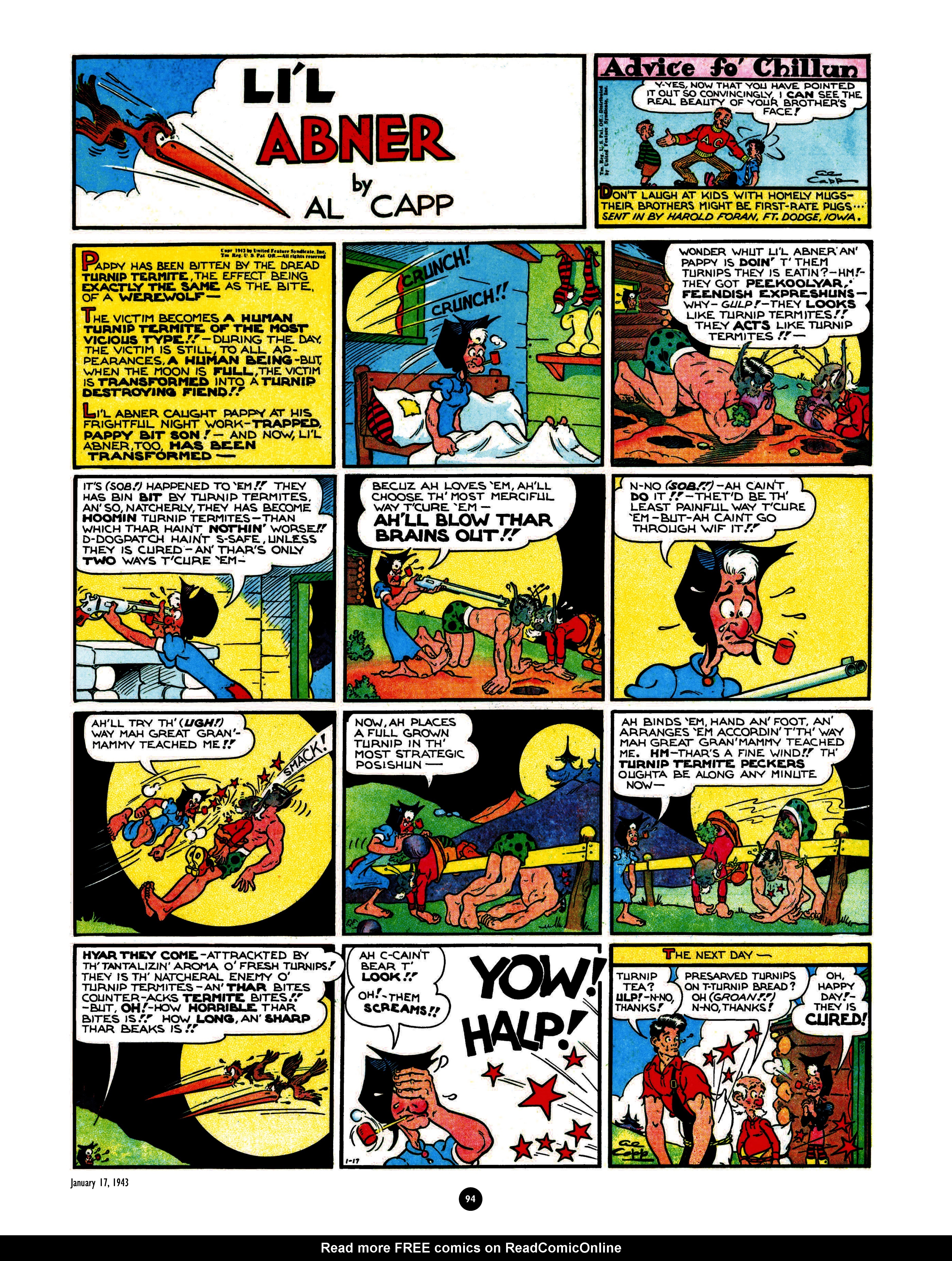 Read online Al Capp's Li'l Abner Complete Daily & Color Sunday Comics comic -  Issue # TPB 5 (Part 1) - 95