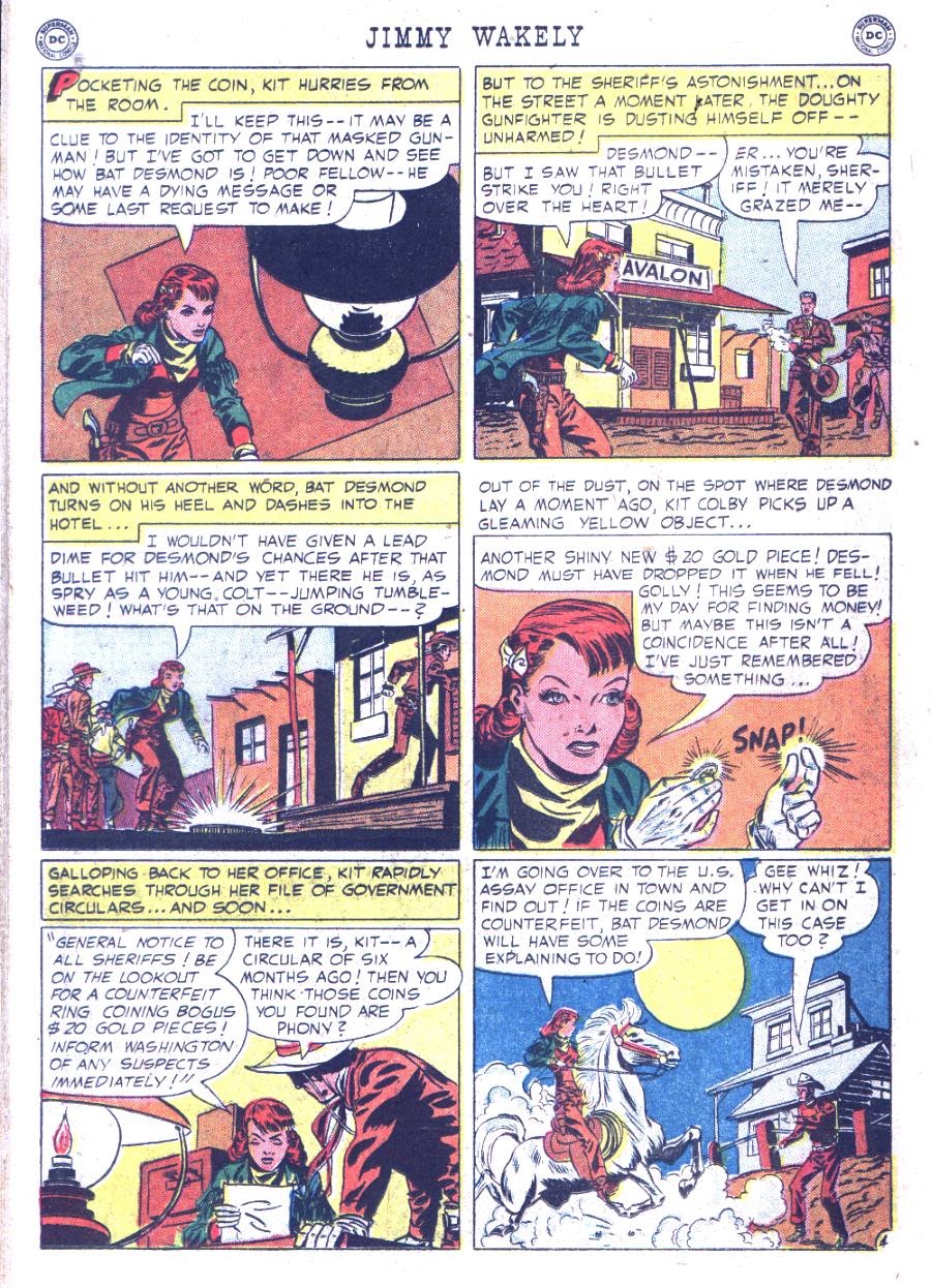 Read online Jimmy Wakely comic -  Issue #9 - 30