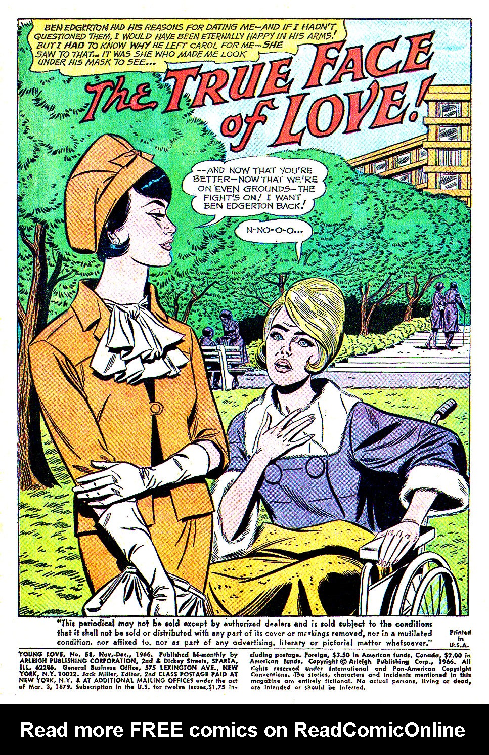 Read online Young Love (1963) comic -  Issue #58 - 3