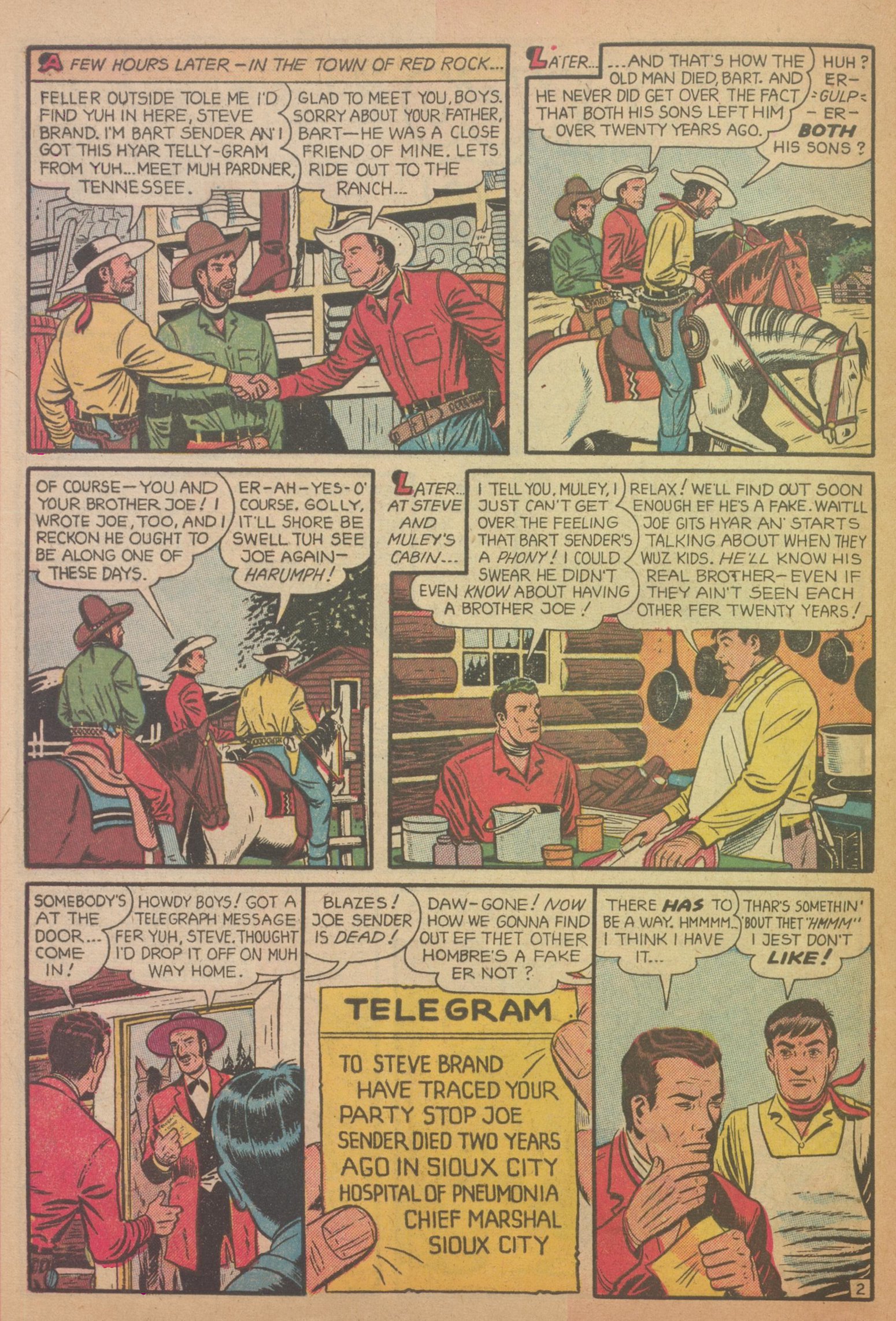 Read online Charles Starrett as The Durango Kid comic -  Issue #30 - 28