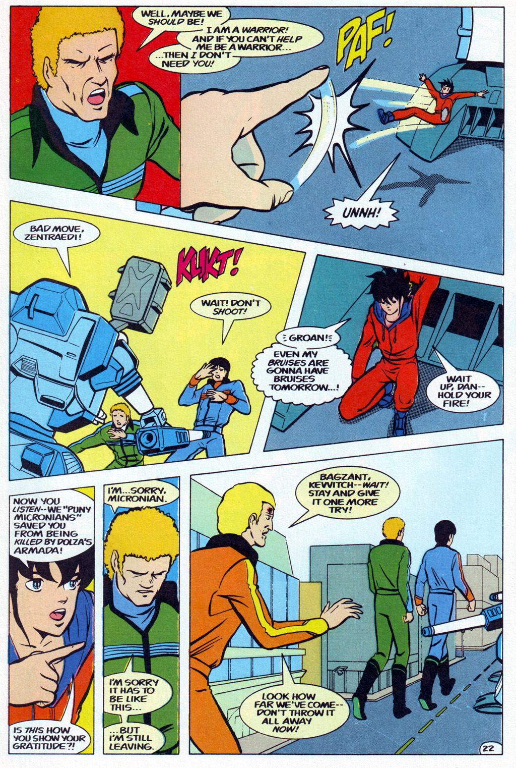 Read online Robotech The Macross Saga comic -  Issue #29 - 23