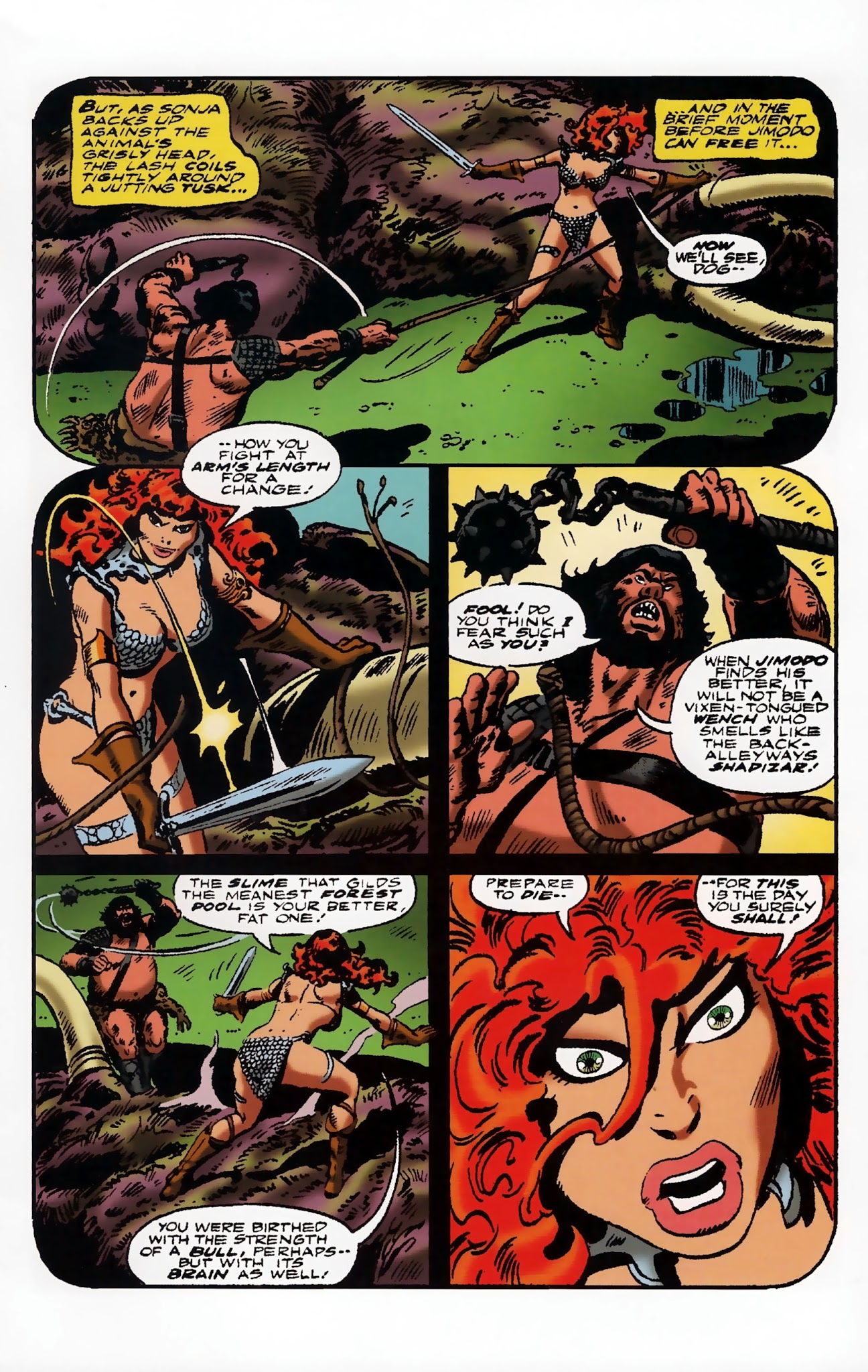 Read online The Adventures of Red Sonja comic -  Issue # TPB 3 - 21
