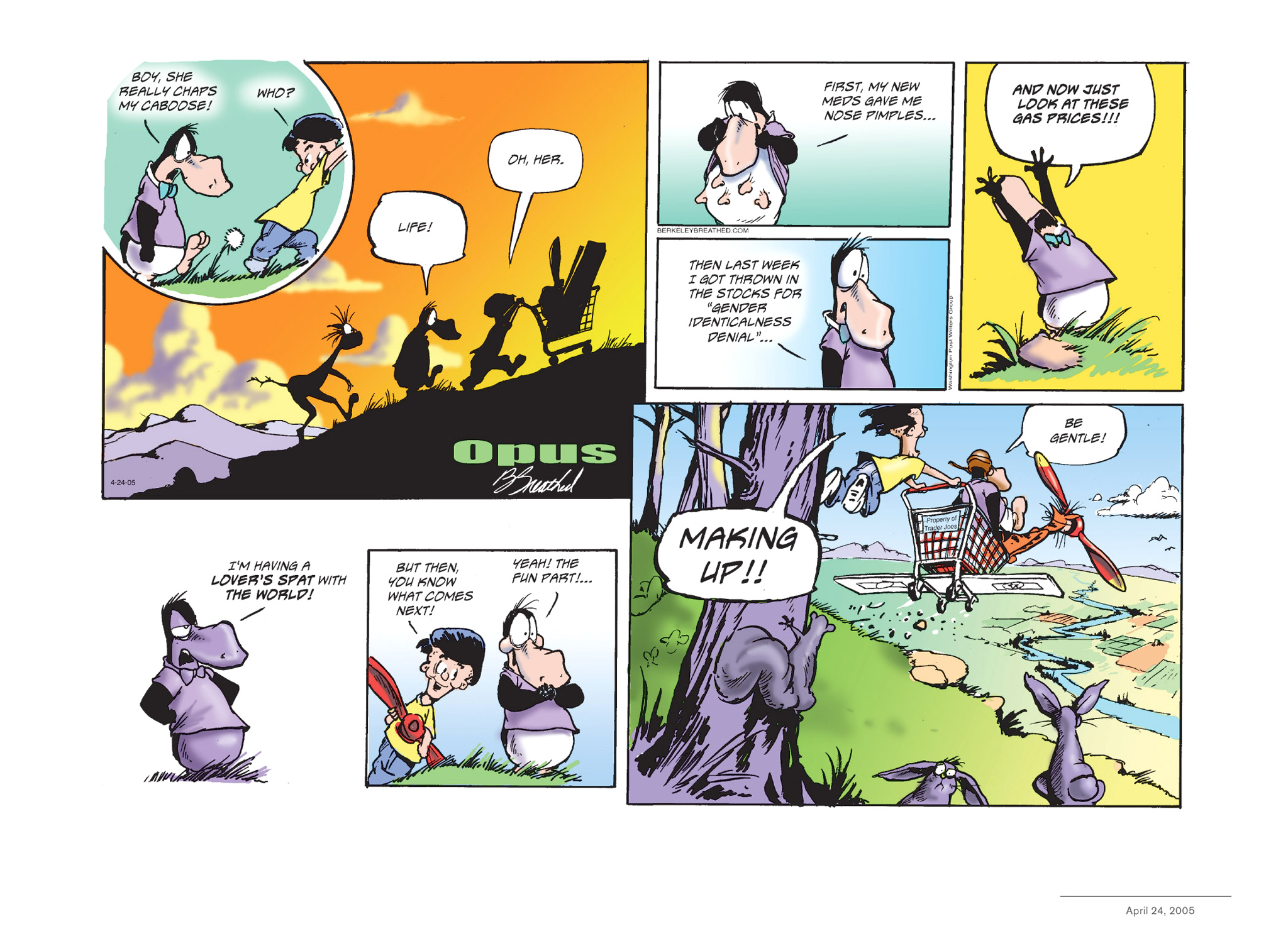 Read online Opus Complete Sunday Strips From 2003-2008 comic -  Issue # TPB (Part 1) - 81